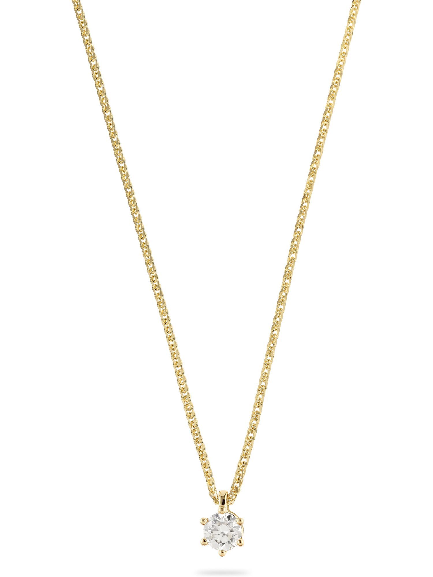 Collier CHRIST Damen-Kette 1 Diamant