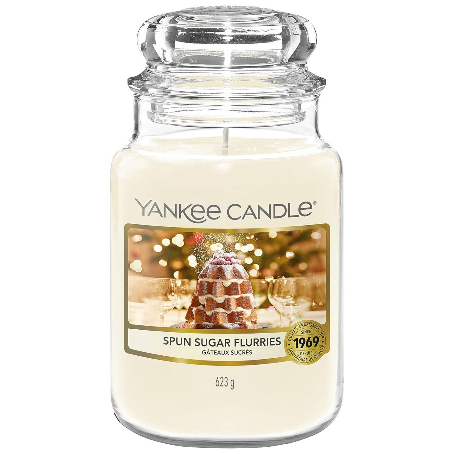 Yankee Candle Duftkerze Yankee Candle Spun Sugar Flurries grosse Duftkerze günstig online kaufen