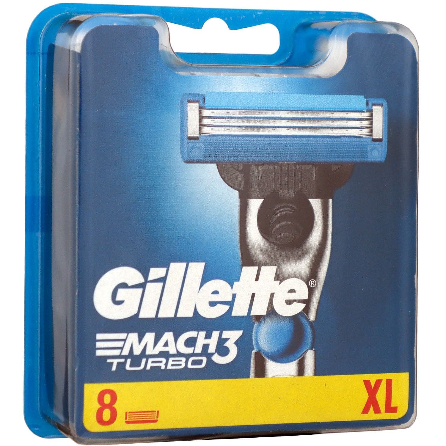 Gillette Rasierklingen Gillette Mach3 Turbo Rasierklingen 8 Stück