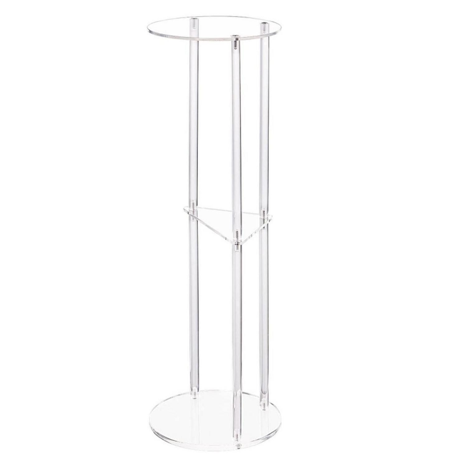LuxusKollektion Beistelltisch Beistelltisch Acryl 3 Ebenen durchsichtig (1-St)