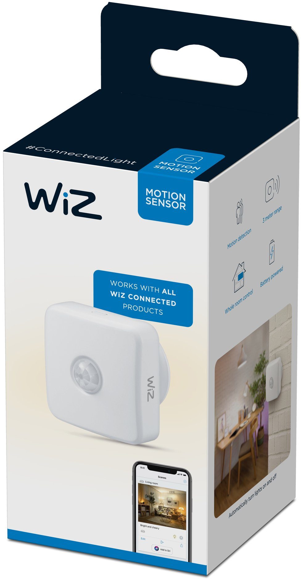 mit Schalter WiZ Installation Kombinierbar Einfache Wireless Einzelpack inkl. Batterien (1-St), Sensor etc.; Lampen/Leuchten WiZ allen