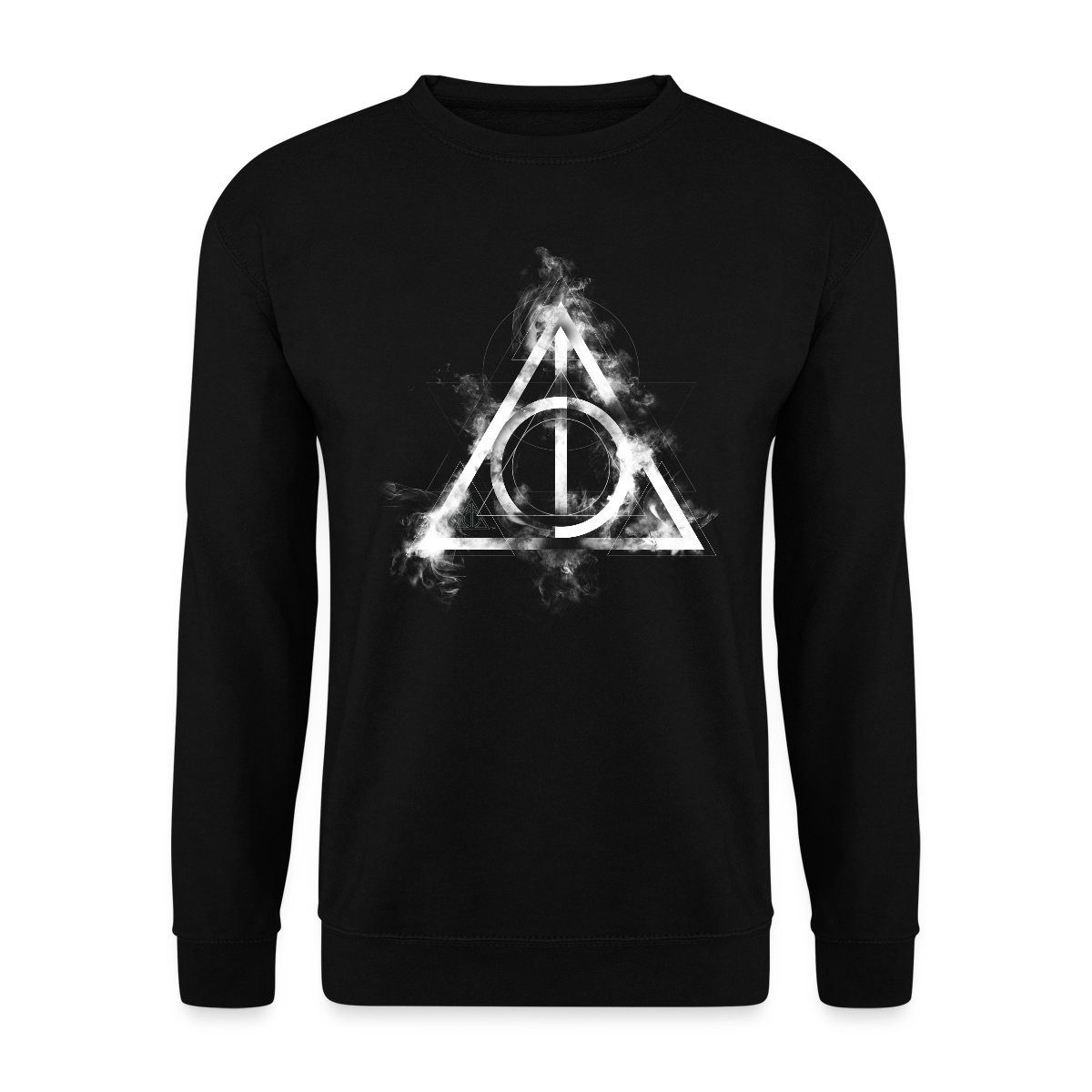 Spreadshirt Sweatshirt Harry Potter Teil 7 Symbol Unisex Pullover (1-tlg)