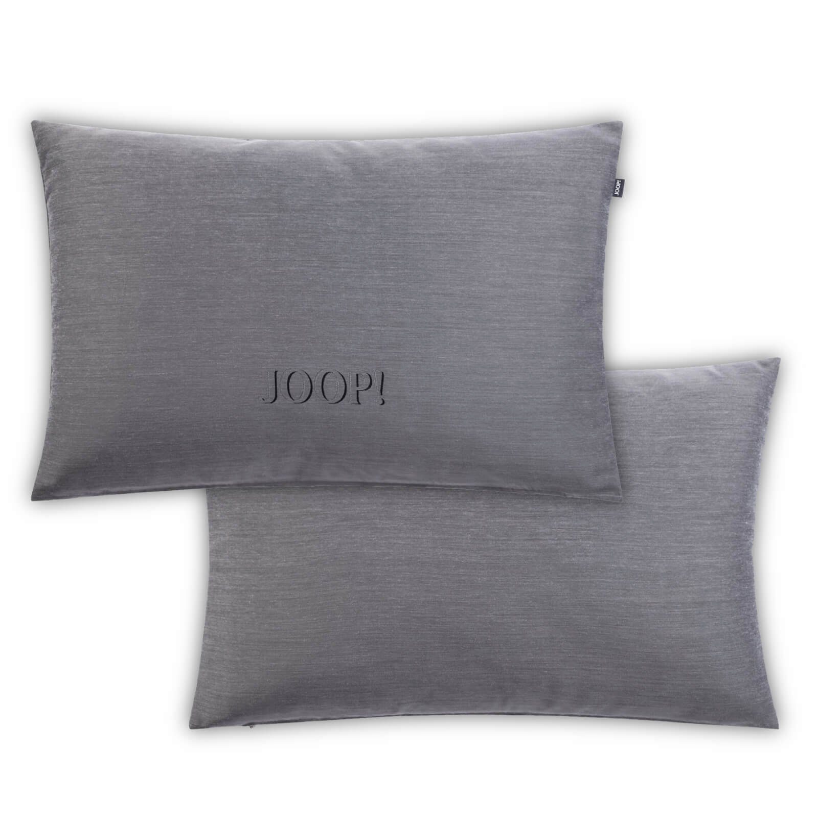JOOP!-Schriftzug Anthrazit Joop! 70787, Kissenhülle Dekokissen Ornament