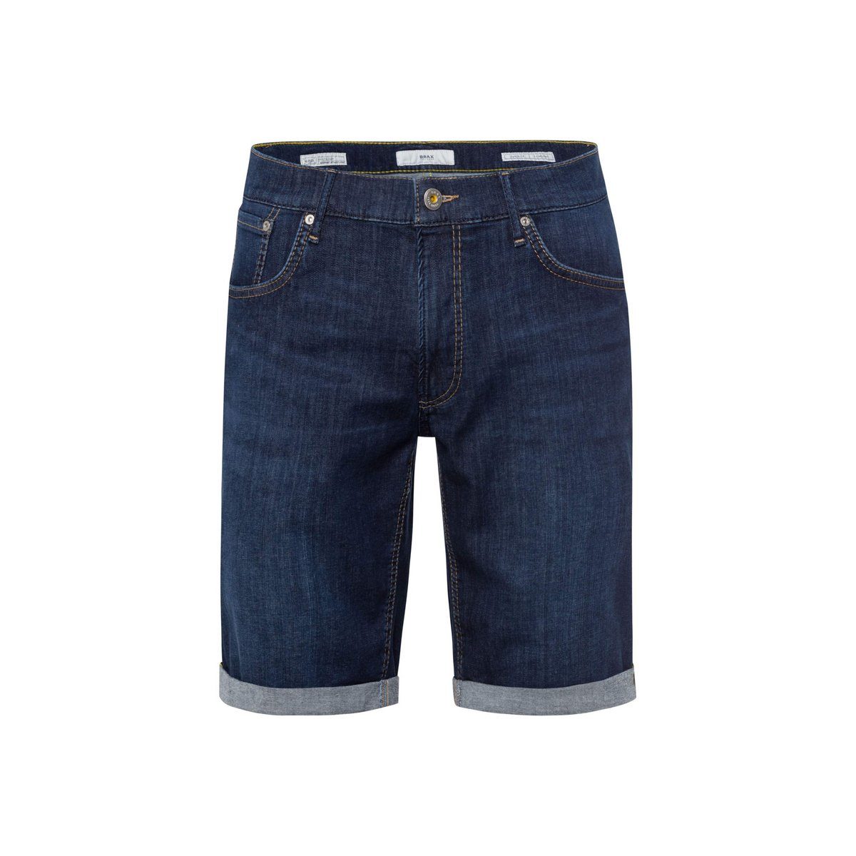 Brax Cargoshorts dunkel-blau regular (1-tlg., keine Angabe)