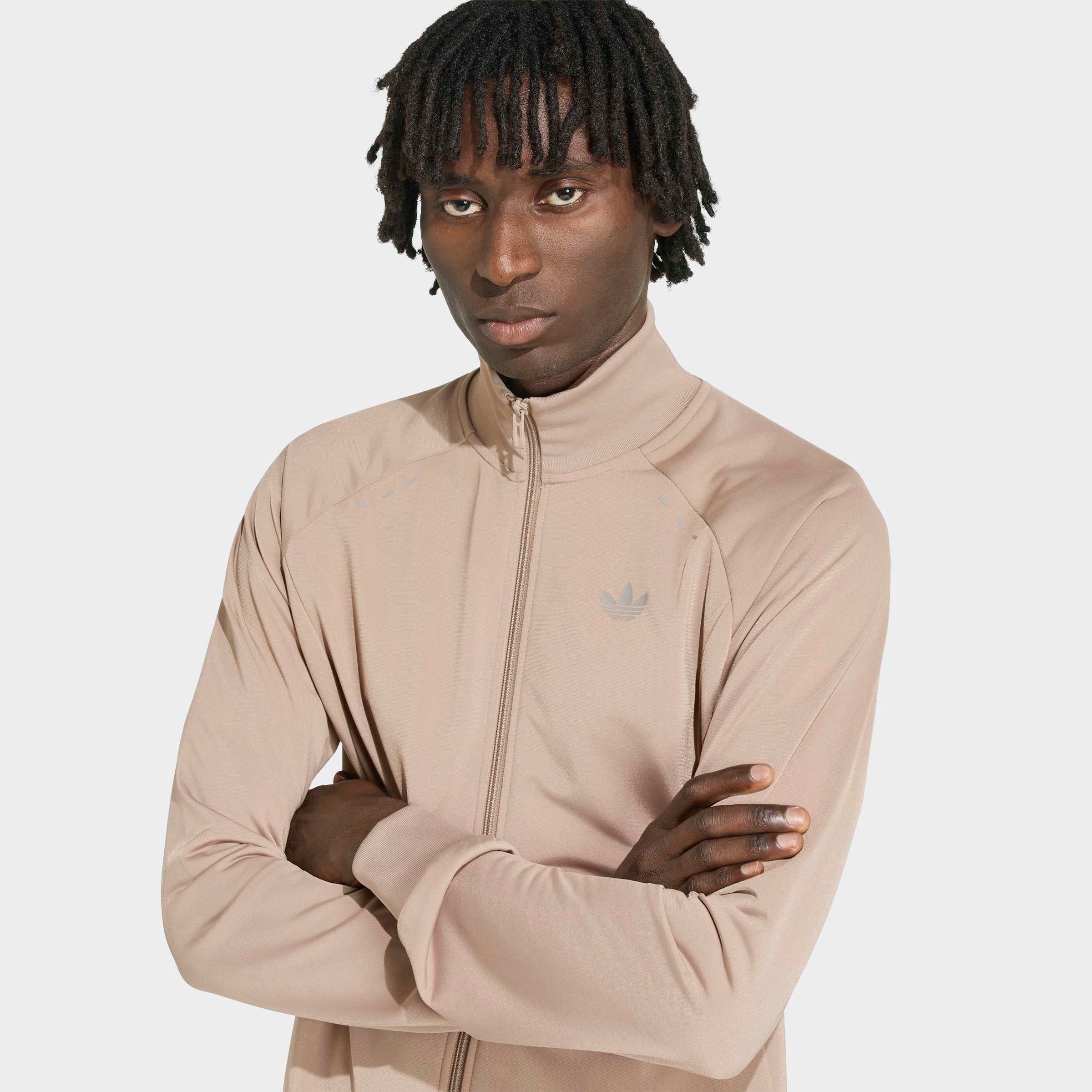 adidas Originals Trainingsanzug TECH TREFOIL ESSENTIALS (2-tlg), zweiteiliges Set, für Erwachsene, aus Polyester – Bild 3 von 5