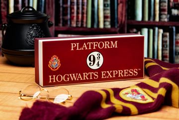Paladone LED Dekolicht Harry Potter Hogwarts Express Gleis 9 3/4 Logo Leuchte