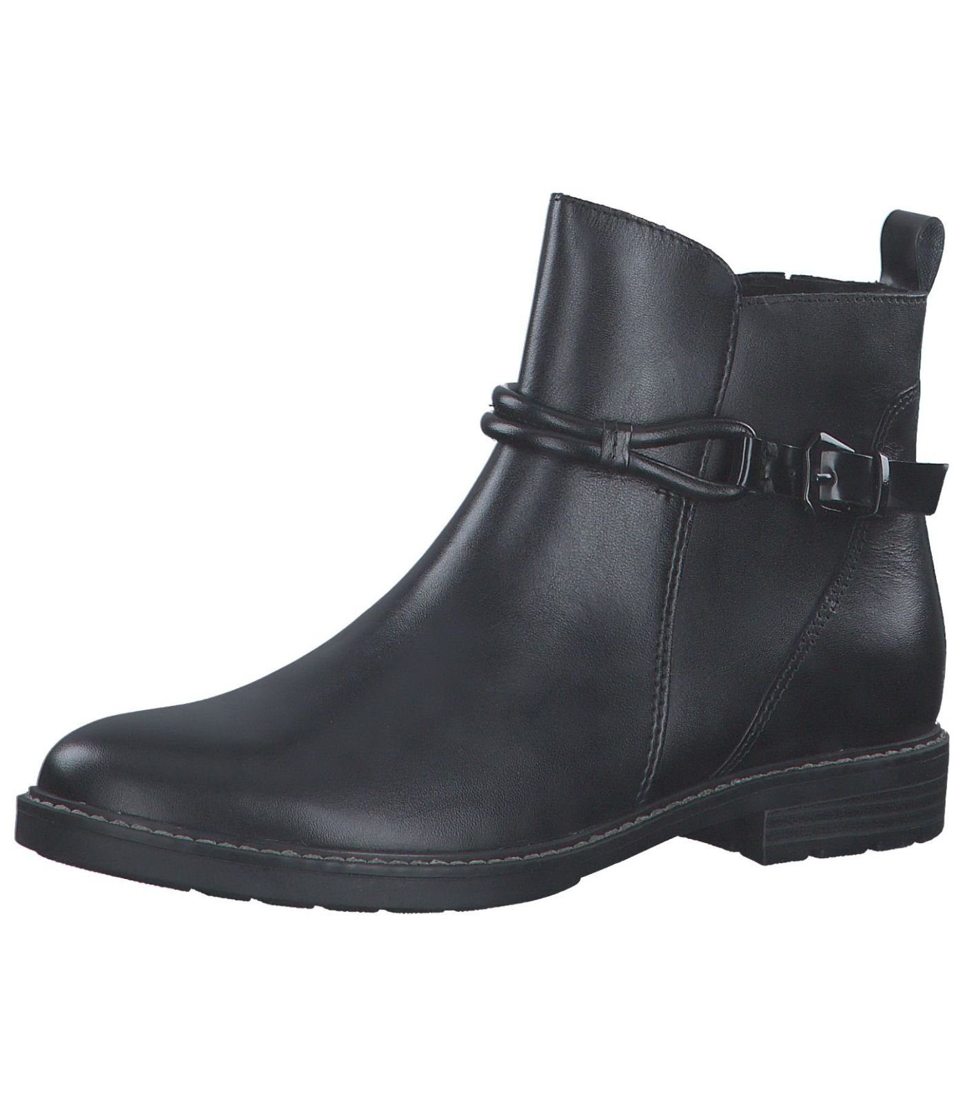 Stiefelette Stiefelette TOZZI MARCO Leder/Textil Schwarz