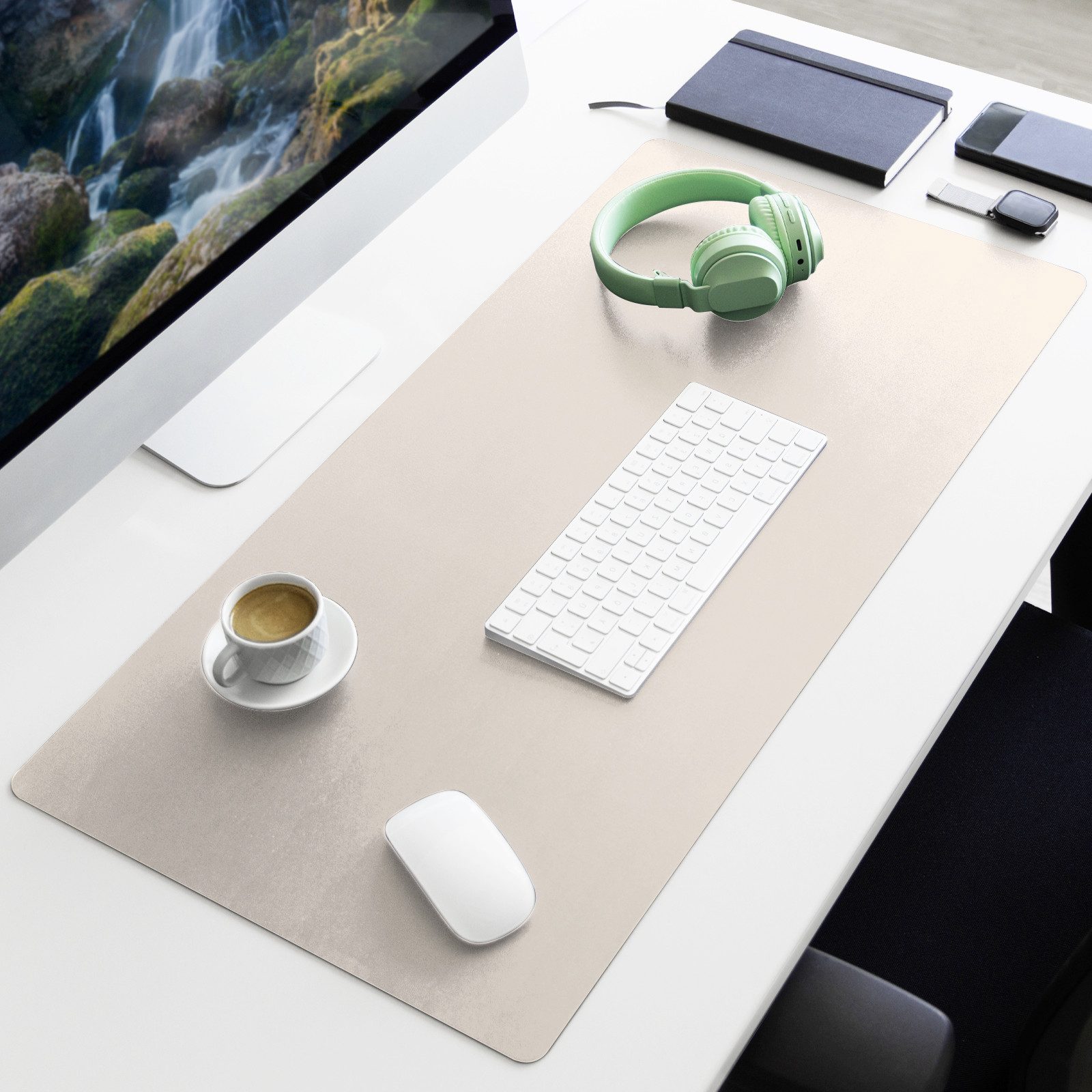 Kubus Platzset Schreibtischunterlage Avanti, Rutschfestes Lederimitat, Verf günstig online kaufen