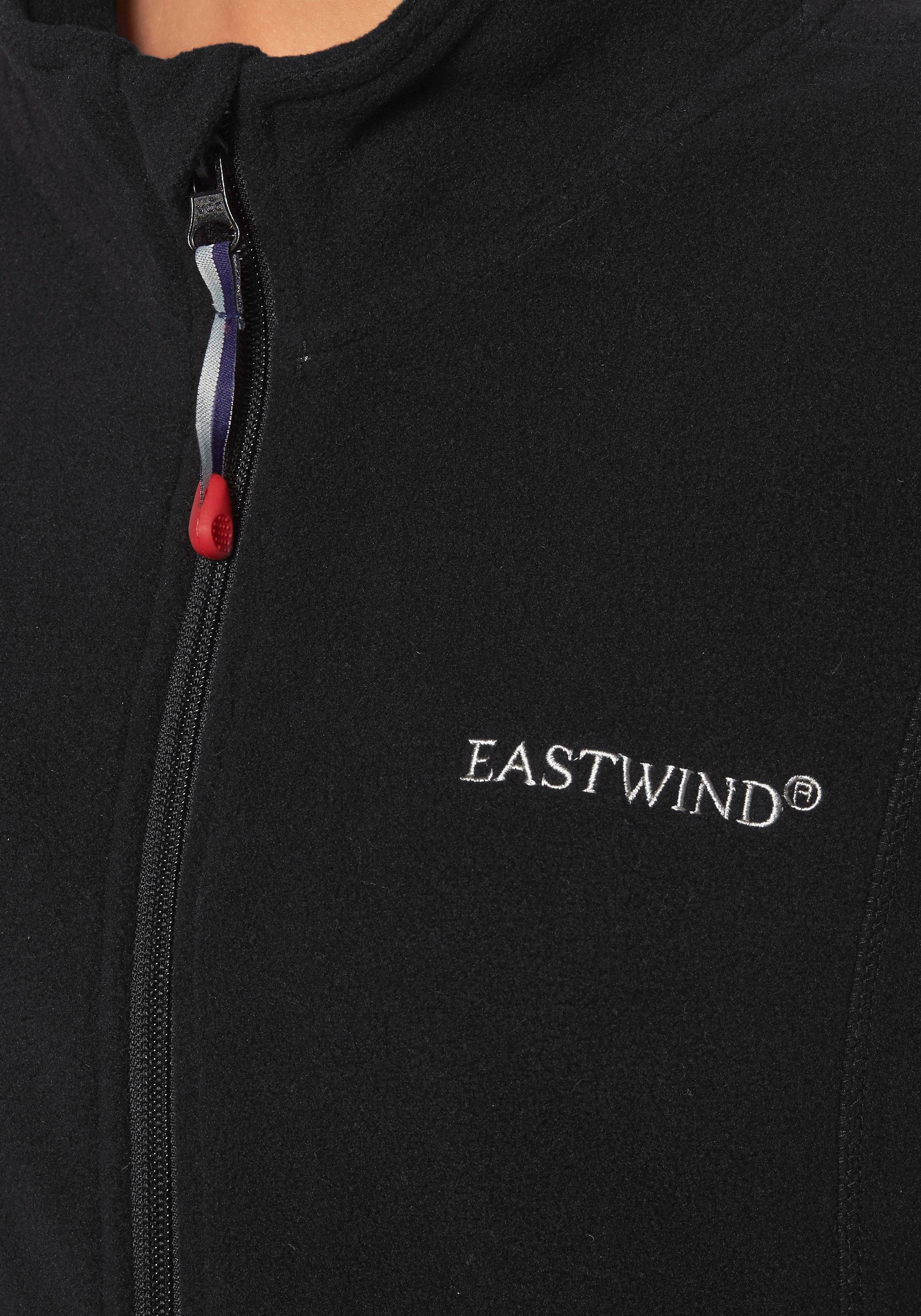 Eastwind Fleecejacke für kalte Tage, aus 100% Polyester, sportlicher Stil