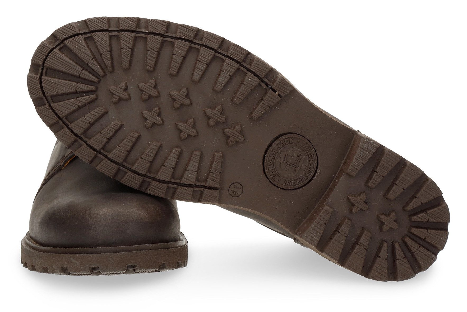 Panama Jack Panama 02 Schnürschuh mit Lederinnenausstattung, Freizeitschuh, Halbschuh, Schnürschuh