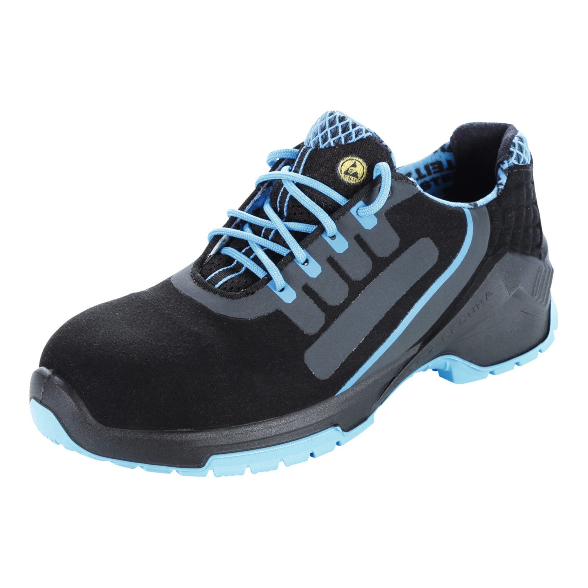 Steitz Secura STEITZ SECURA Halbschuh schwarz/blau VD PRO 1500 ESD, S2 XB, EU-Schuhg Sicherheitsstiefel