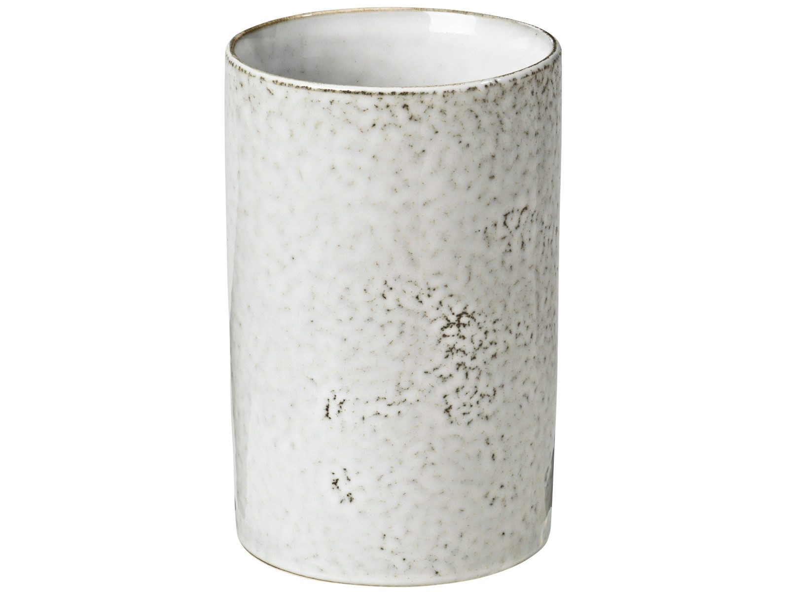 Broste Copenhagen Becher Copenhagen NORDIC SAND Utensilienbehälter 14,5 cm, Steinzeug mit reaktiver Glasur, Nordic Sand Krug