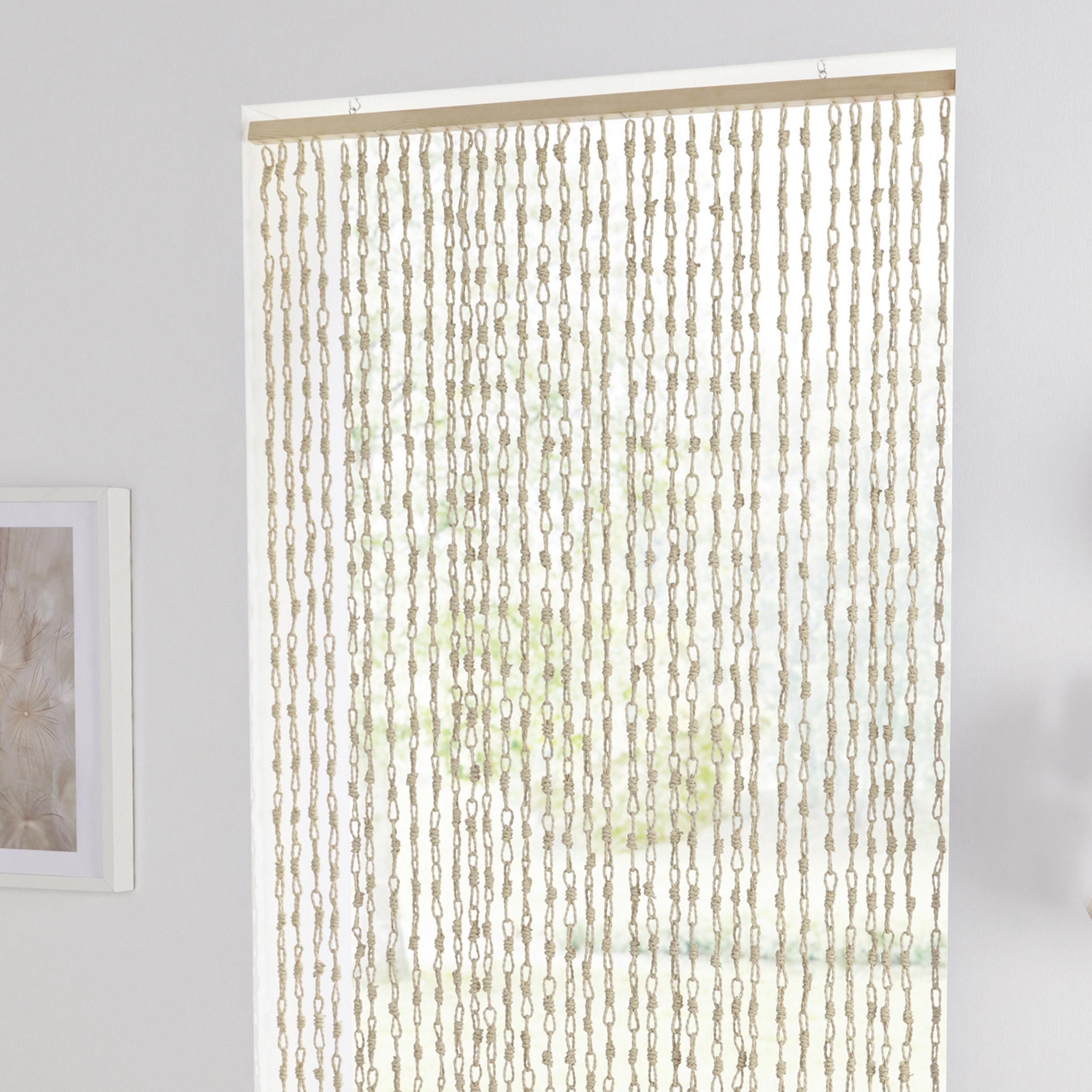 Frank Flechtwaren Vorhang Türvorhang Natura 90x200cm günstig online kaufen