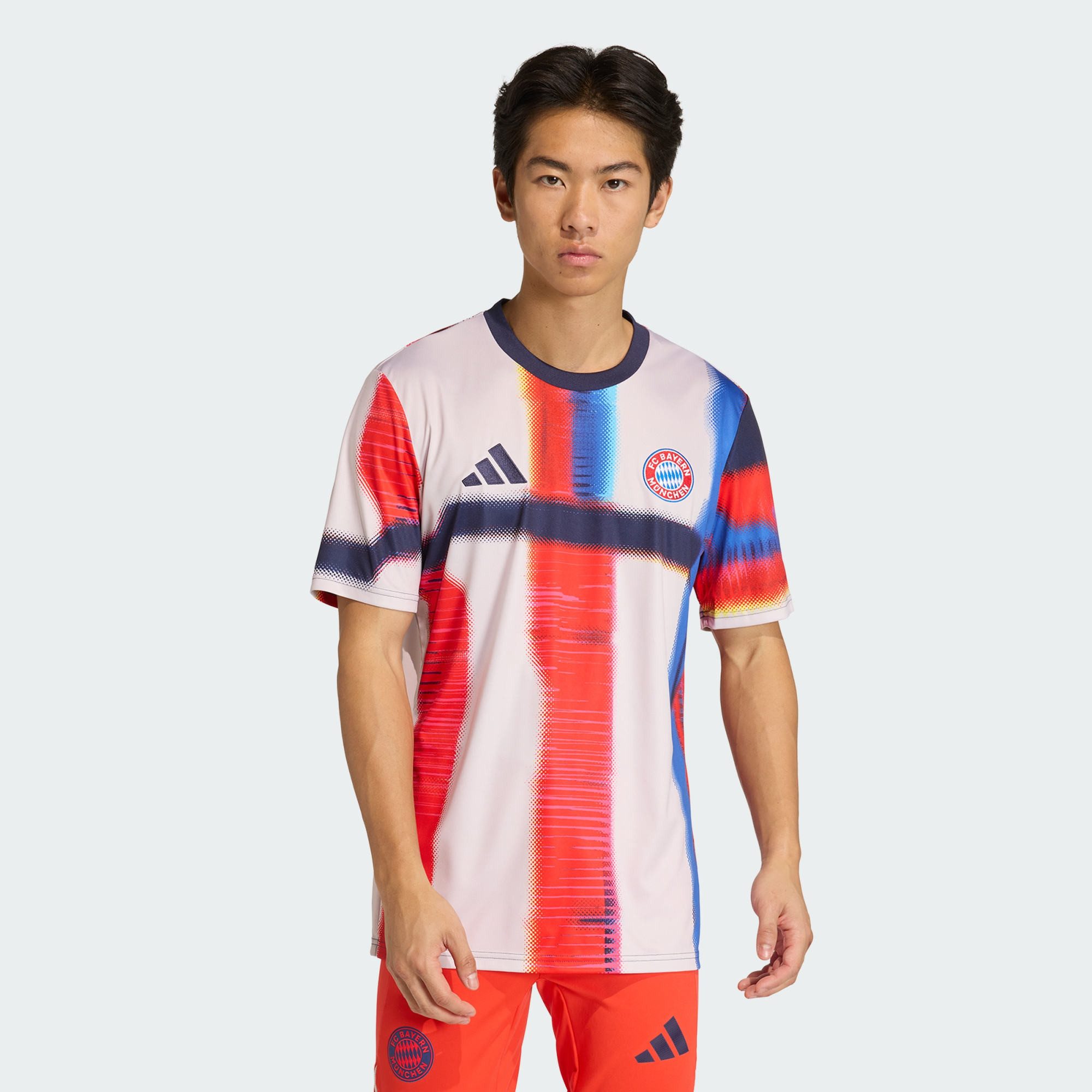 adidas Performance Fußballtrikot FC BAYERN SS26 PRE-MATCH TRIKOT (1-tlg)