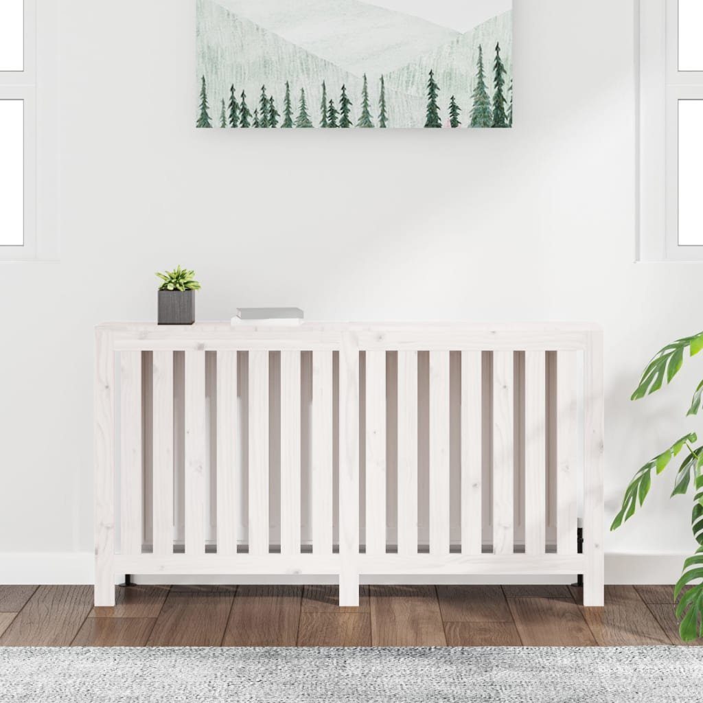 vidaXL Heizungsverkleidung 153 x 19 x 84 cm Heizungsverkleidung Heizungsabdeckung Heizkörperverkl