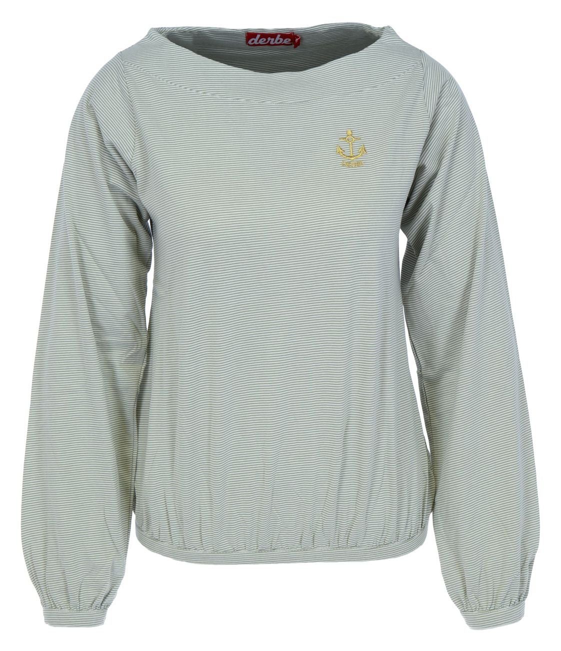 Rundhalsshirt Golden Anchor Langarmshirt