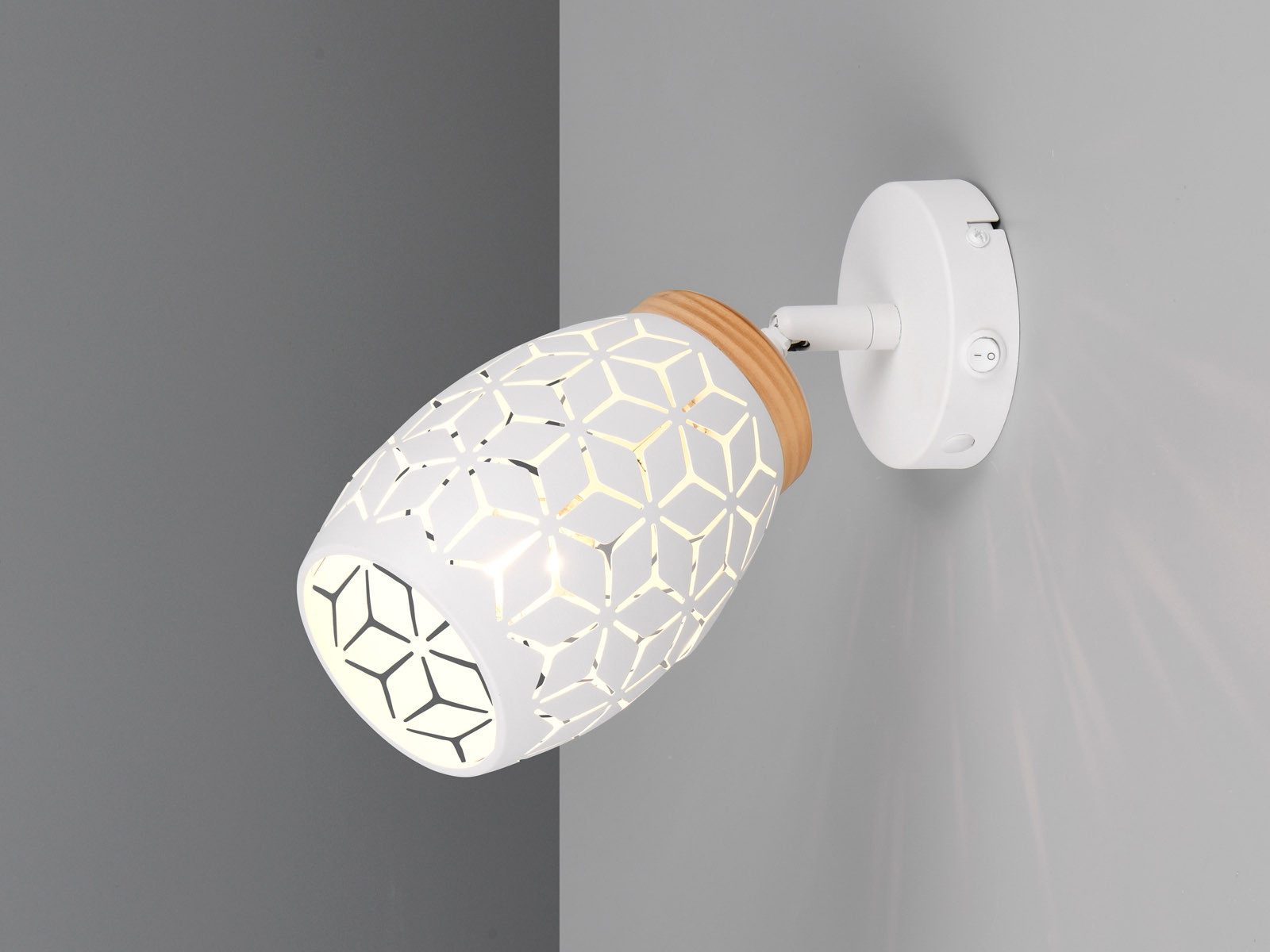 Reality Leuchten LED Wandstrahler, Dimmfunktion, LED wechselbar, über Schal günstig online kaufen