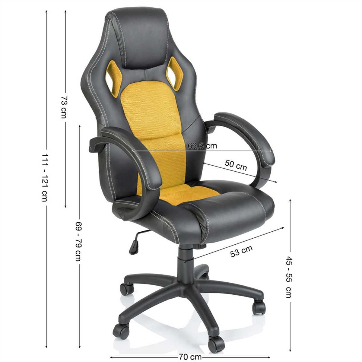 TRESKO Drehstuhl Racing Chefsessel Bürostuhl, Schreibtischstuhl, günstig online kaufen