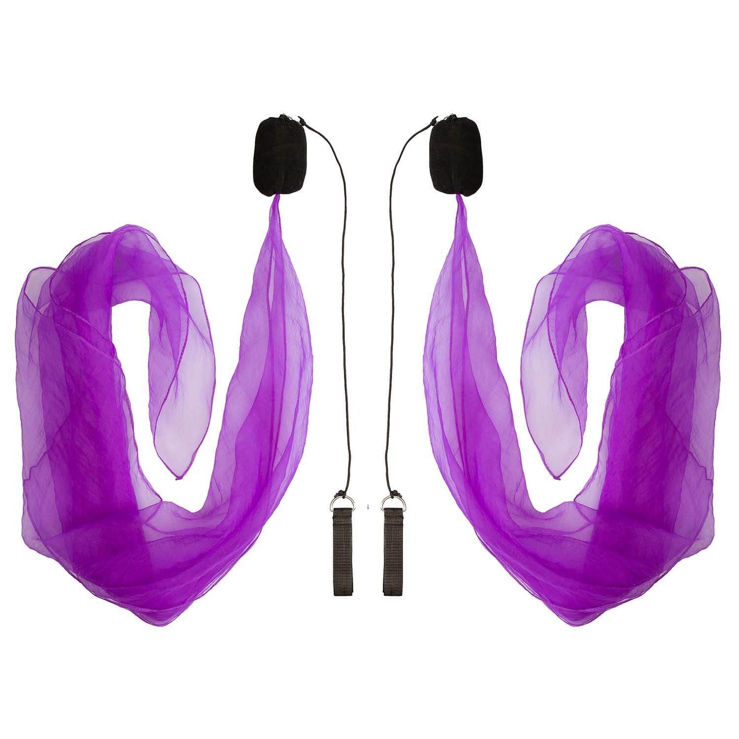 Spiel Flow Arts Jonglierset mit Chiffon-Schweif ab 5 Jahren