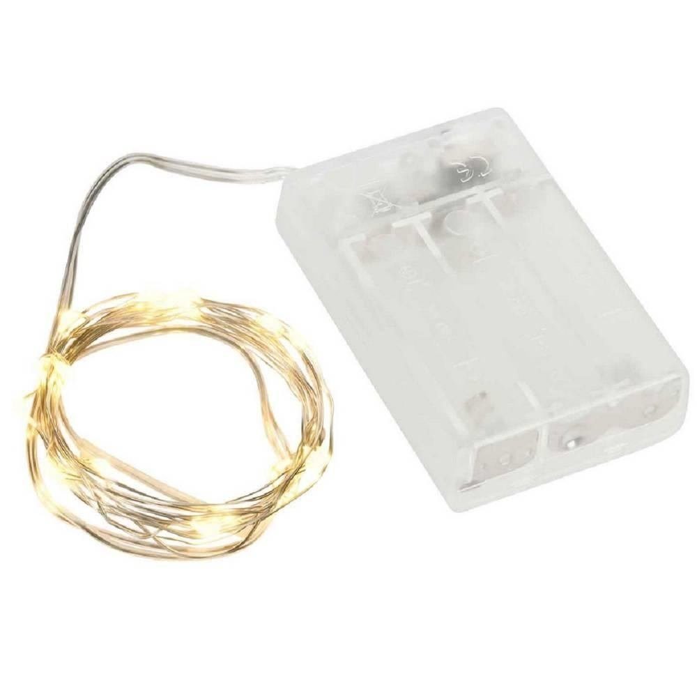 FHS LEDLichterkette »22174 LEDDraht Lichterkette 30er warmweiß 3m