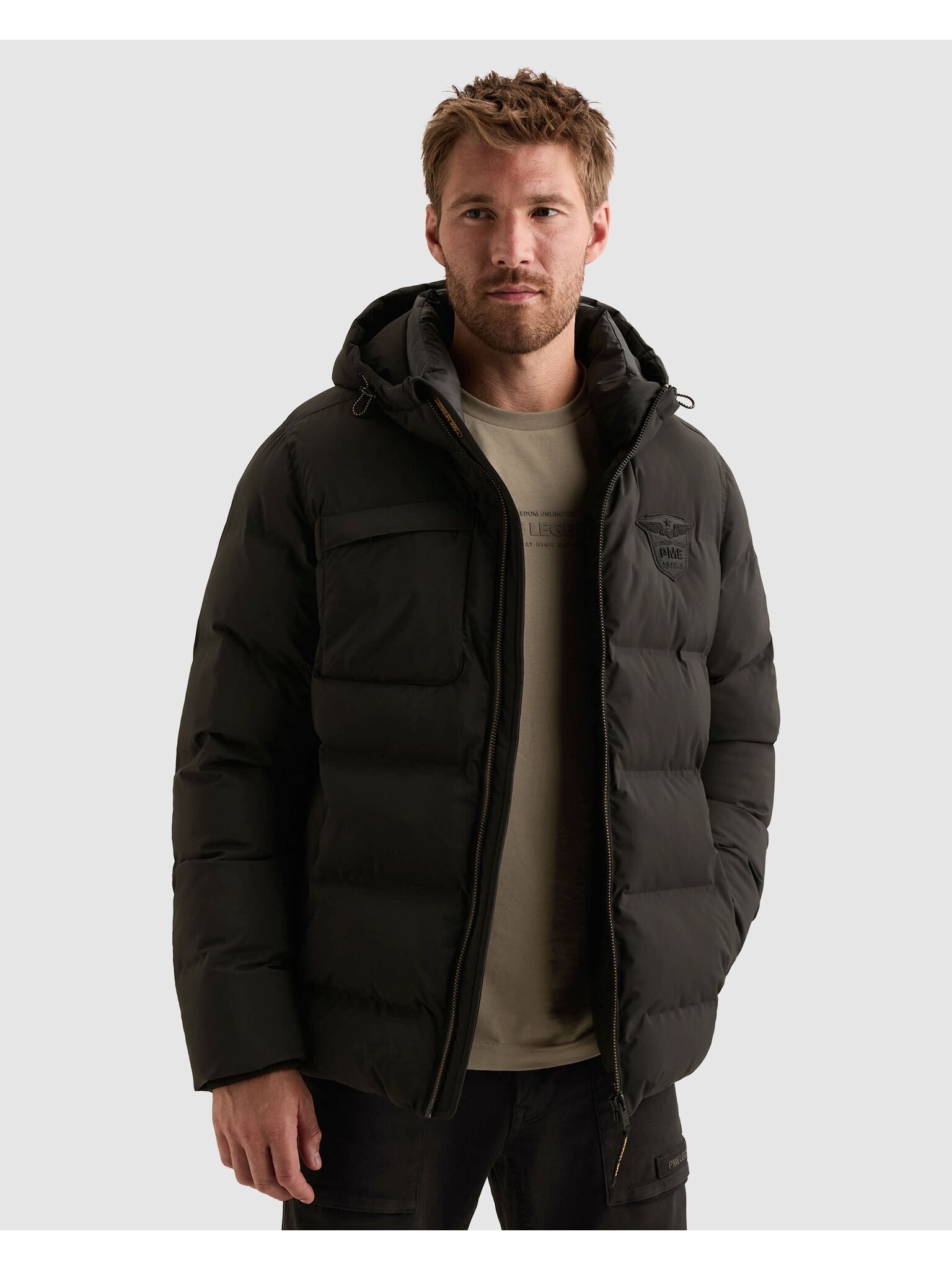 PME LEGEND Winterjacke AIRSHIP Mach6 /Pufferjacke - winddicht, atmungsaktiv & wärmend