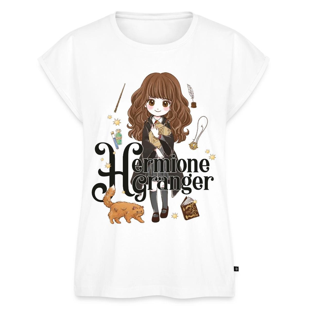 T-Shirt Harry Potter Hermine Granger Chibi Frauen Casual T-Shirt