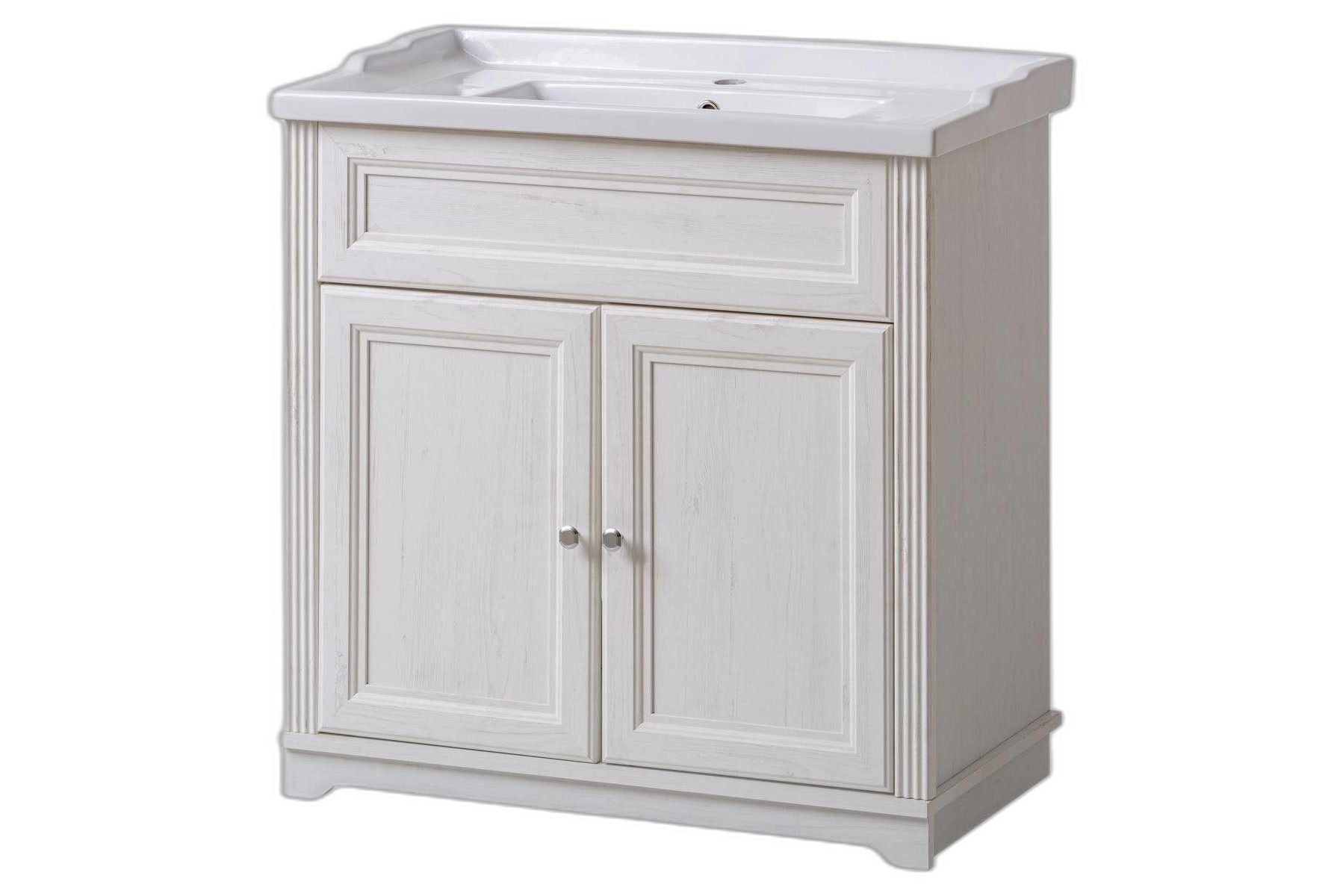 Xlmoebel Waschtisch Klassischer Waschtisch aus hochwertigem Holz in elegantem Design (1-St., Waschtisch), Hergestellt in Europa