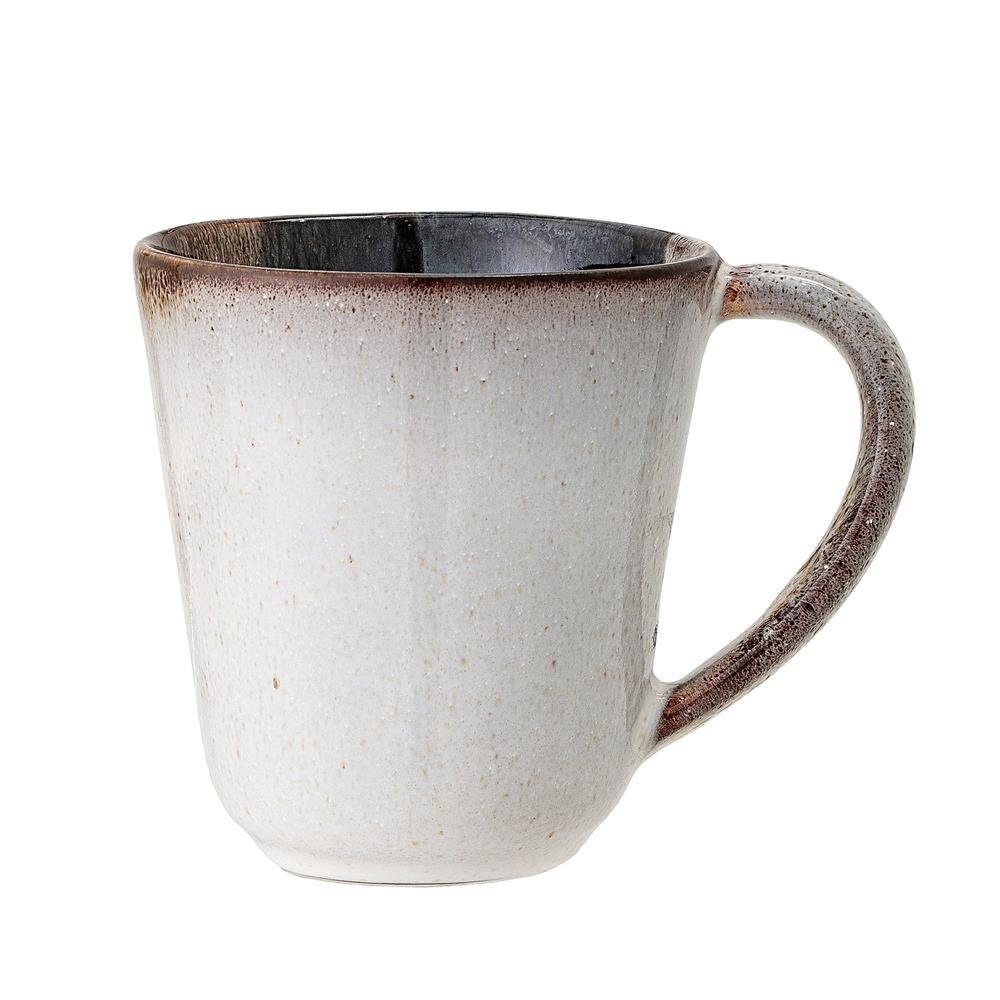 Bloomingville Tasse Jules, Steingut, 500 ml, aus Steingut, große  Kaffeetasse, Teetasse, Kaffeepott, Becher, Für die Spülmaschine und  Mikrowelle geeignet