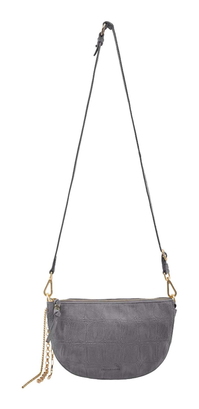 FREDsBRUDER Umhängetasche Crossbag, aus echtem Schafsleder