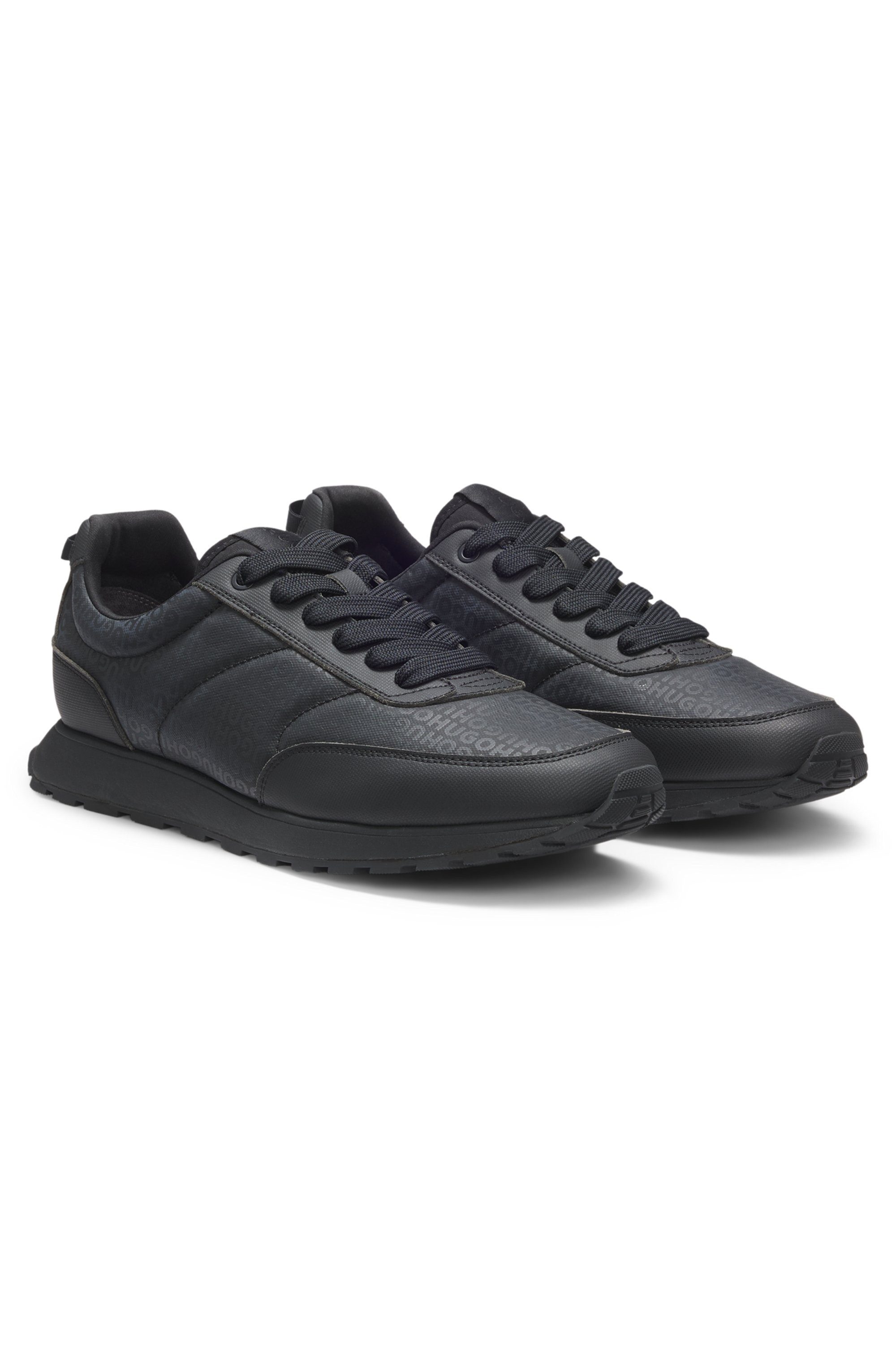 HUGO Icelin_runn Sneaker Schnürschuh, Halbschuh, Freizeitsneaker mit HUGO A günstig online kaufen