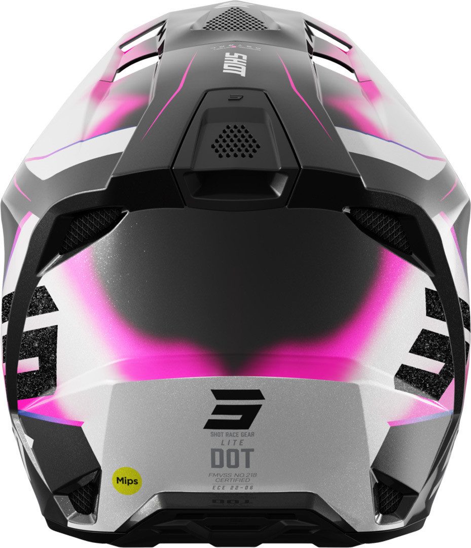 Shot Motocrosshelm Lite Astral Motocross Helm, Notfallsystem-polsterung (eqrs)