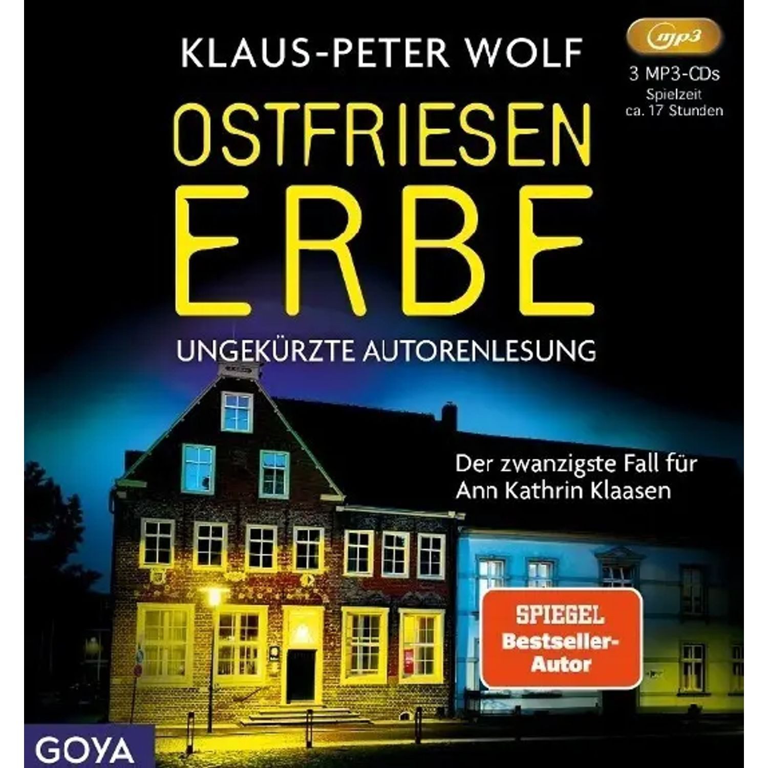 Goya Hörspiel Ostfriesenerbe,3 MP3-CD