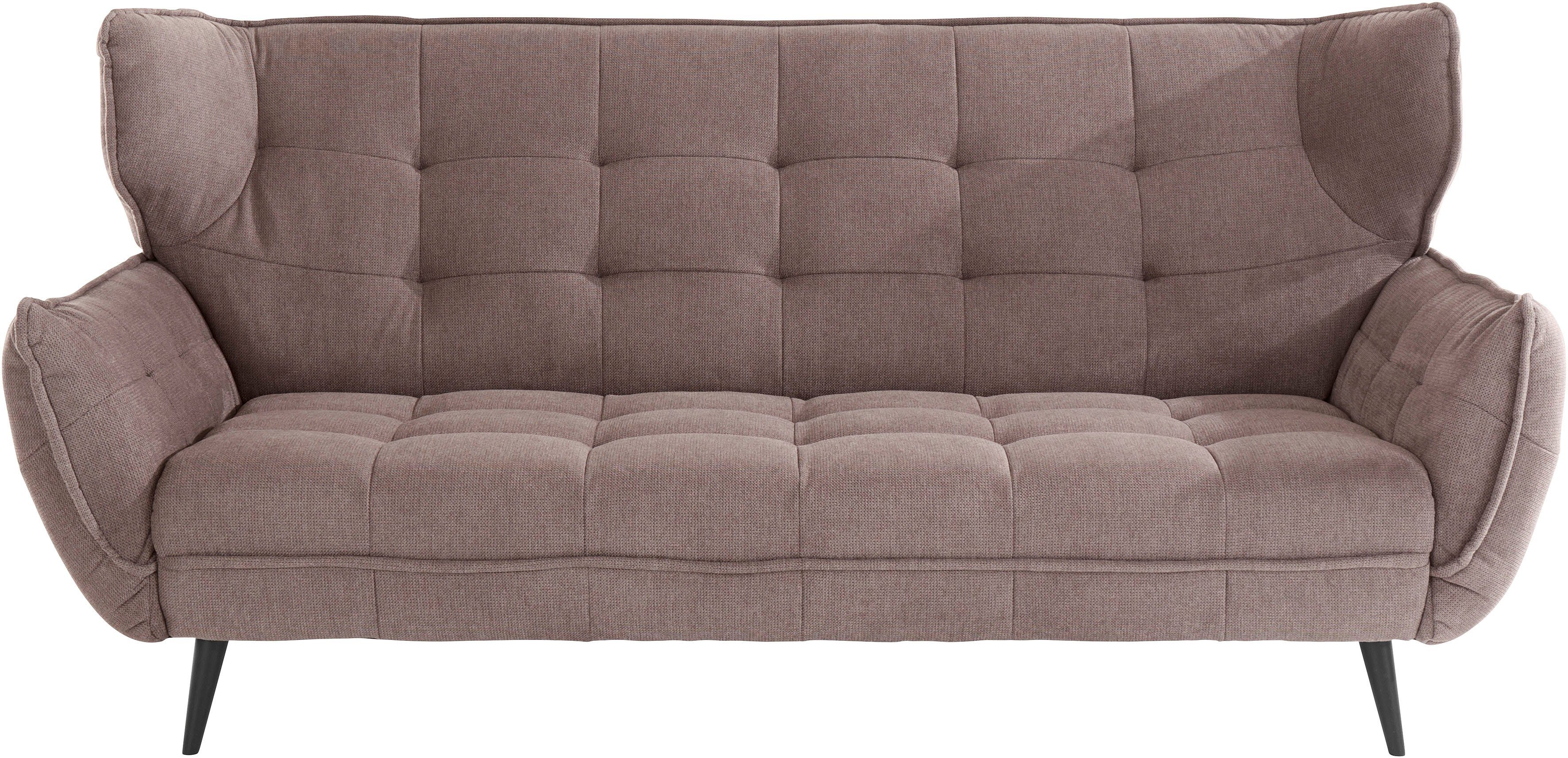 Leonique 3-Sitzer "Ariana", Big-Sofa bzw. stylischer Hochlehner günstig online kaufen