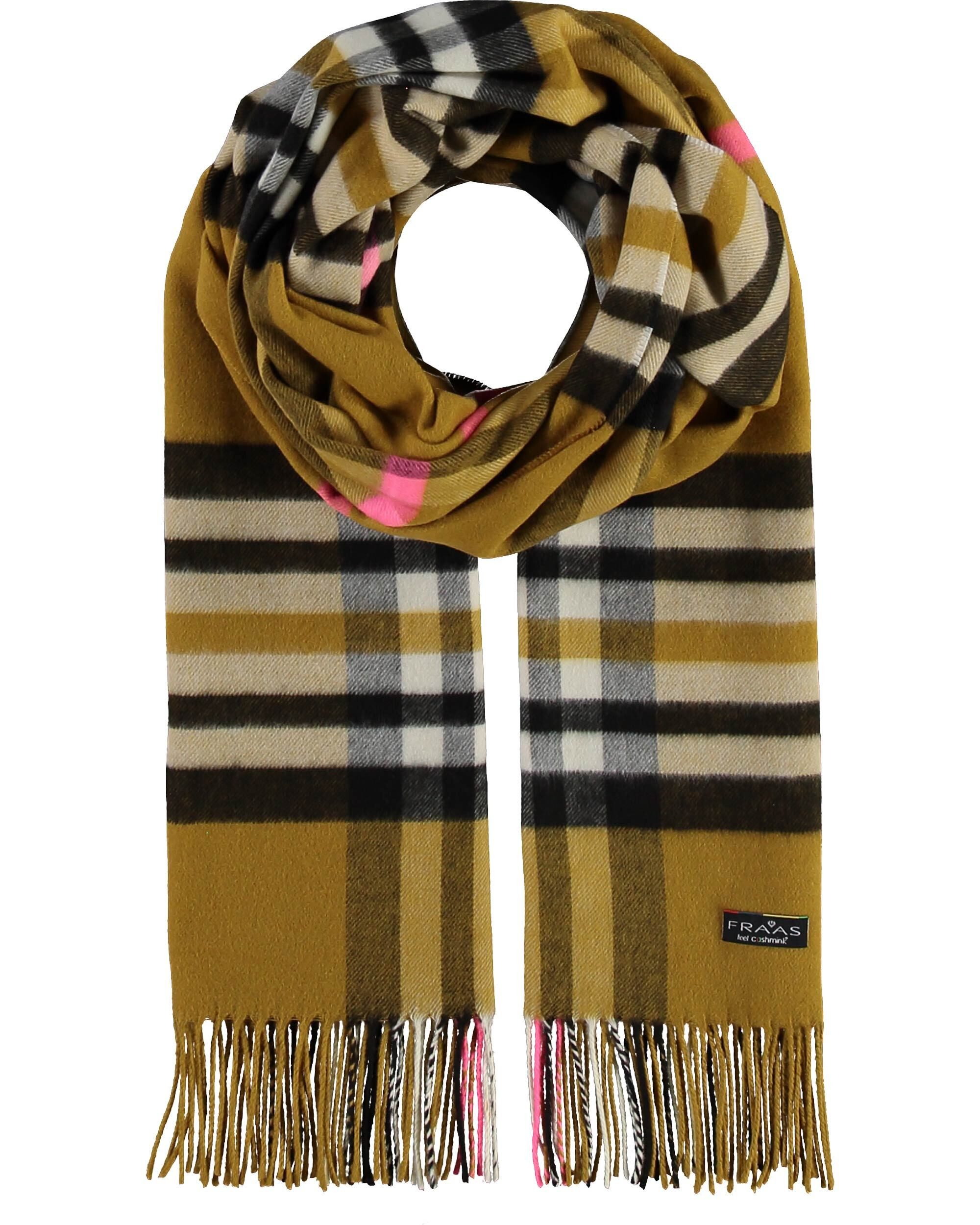 Fraas Modeschal Cashmink® Schal, (mit Fransen), Co2 neutral