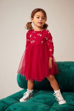 Next Tüllkleid Langärmeliges Tutu-Kleid mit Print (1-tlg)