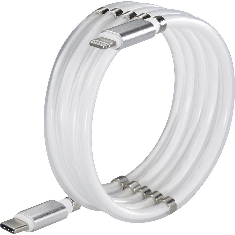 Renkforce Cavo USB C - USB C 0,5 M Nero - USB 2.0, Ricarica Rapida PD 60W, Treccia In Cotone
