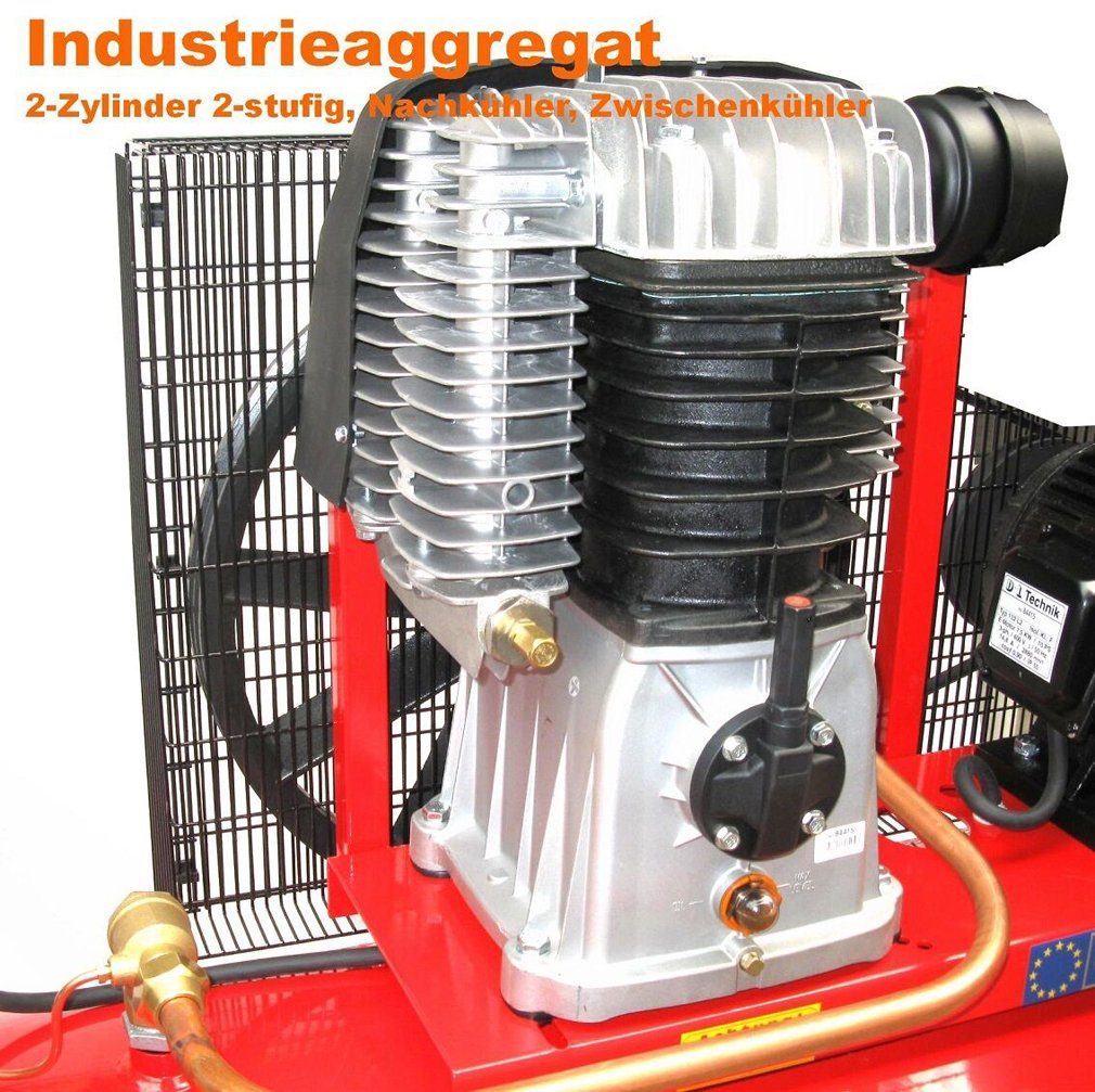 11bar Kompressor Kolbenkompressor 500l Apex 1305L Kompressor Druckluft 10PS