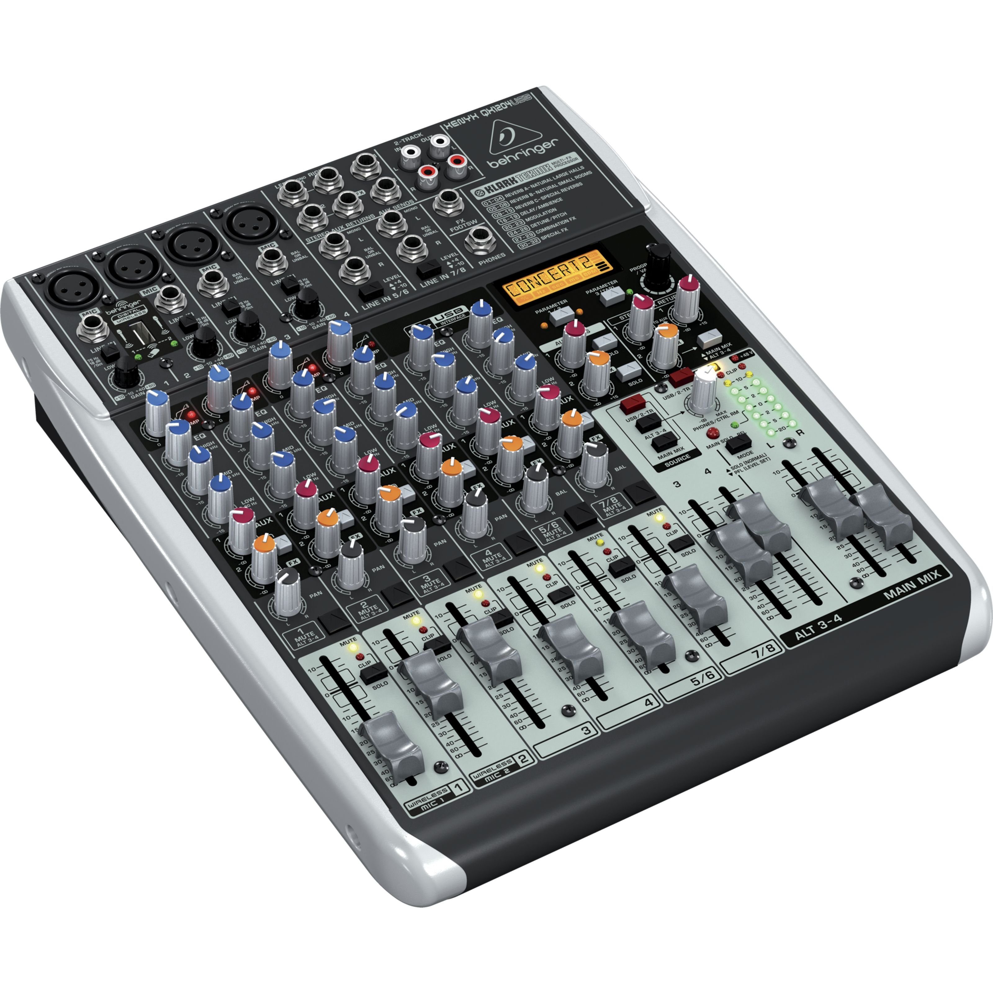 Behringer Mischpult, (XENYX QX1204USB, PA Mischpulte, Analog Mixer), XENYX QX1204USB - Analogmixer