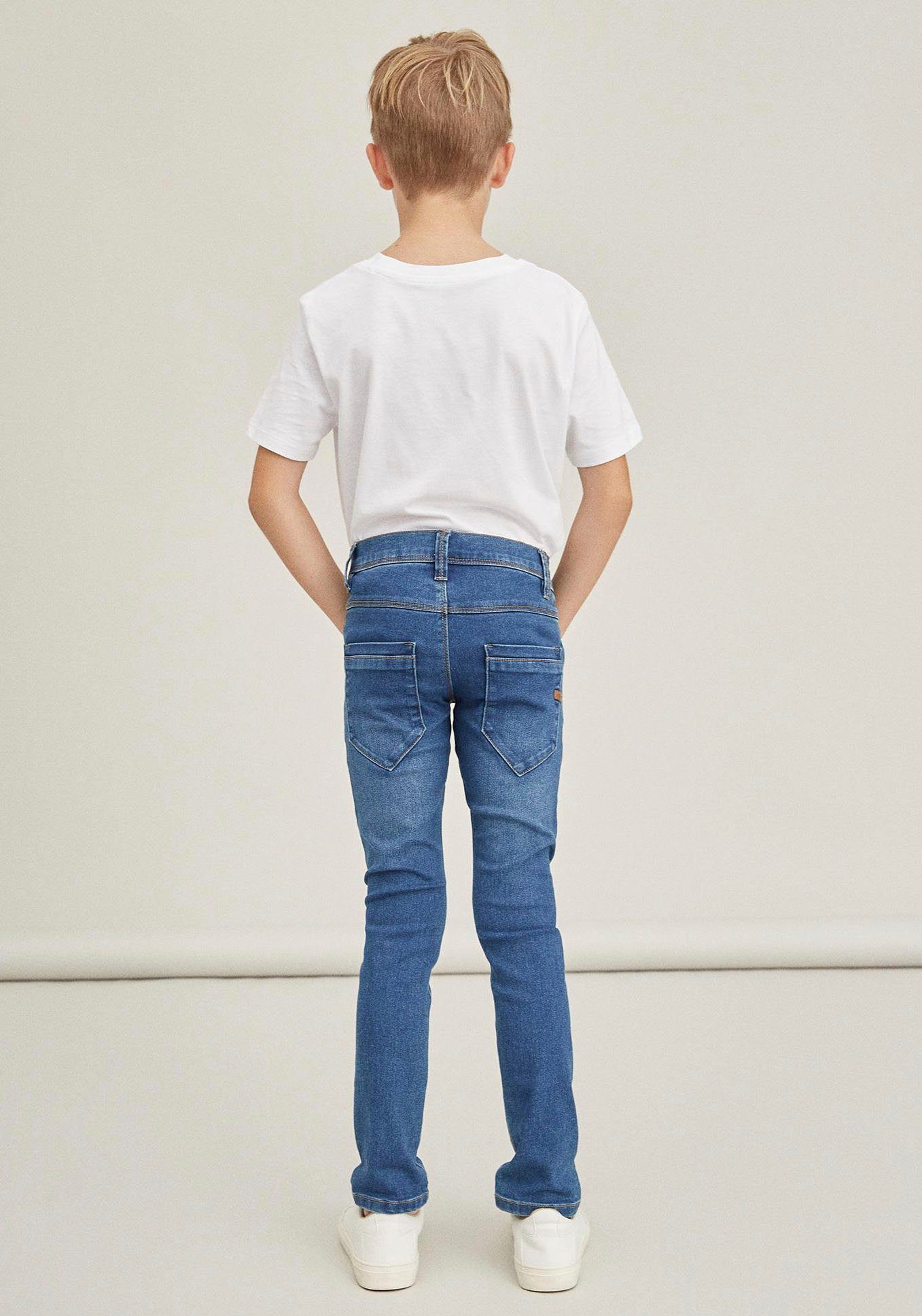 Name It Stretch-Jeans DNMTAX medium blue PANT NKMSILAS