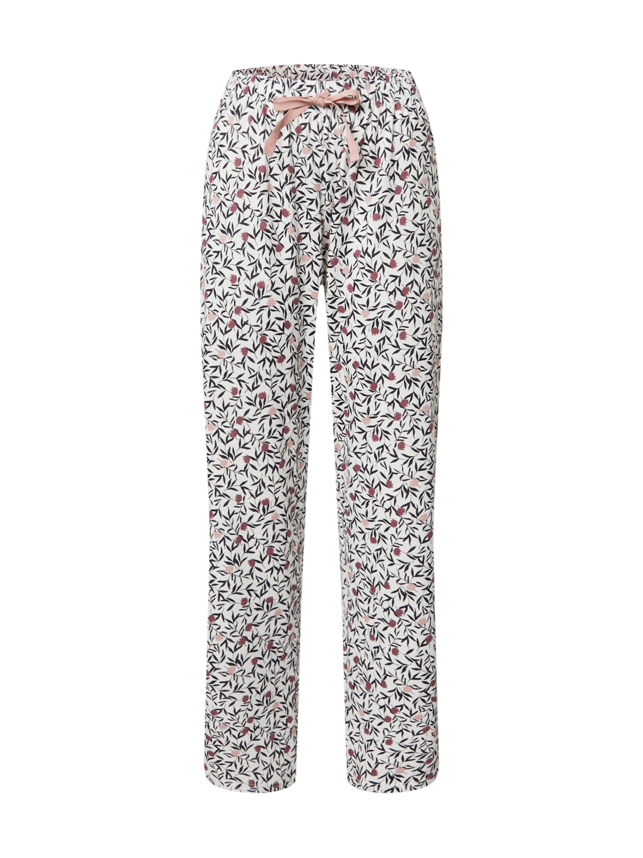 star Details, Detail white Weiteres Pyjamahose CALIDA Plain/ohne (1-tlg)