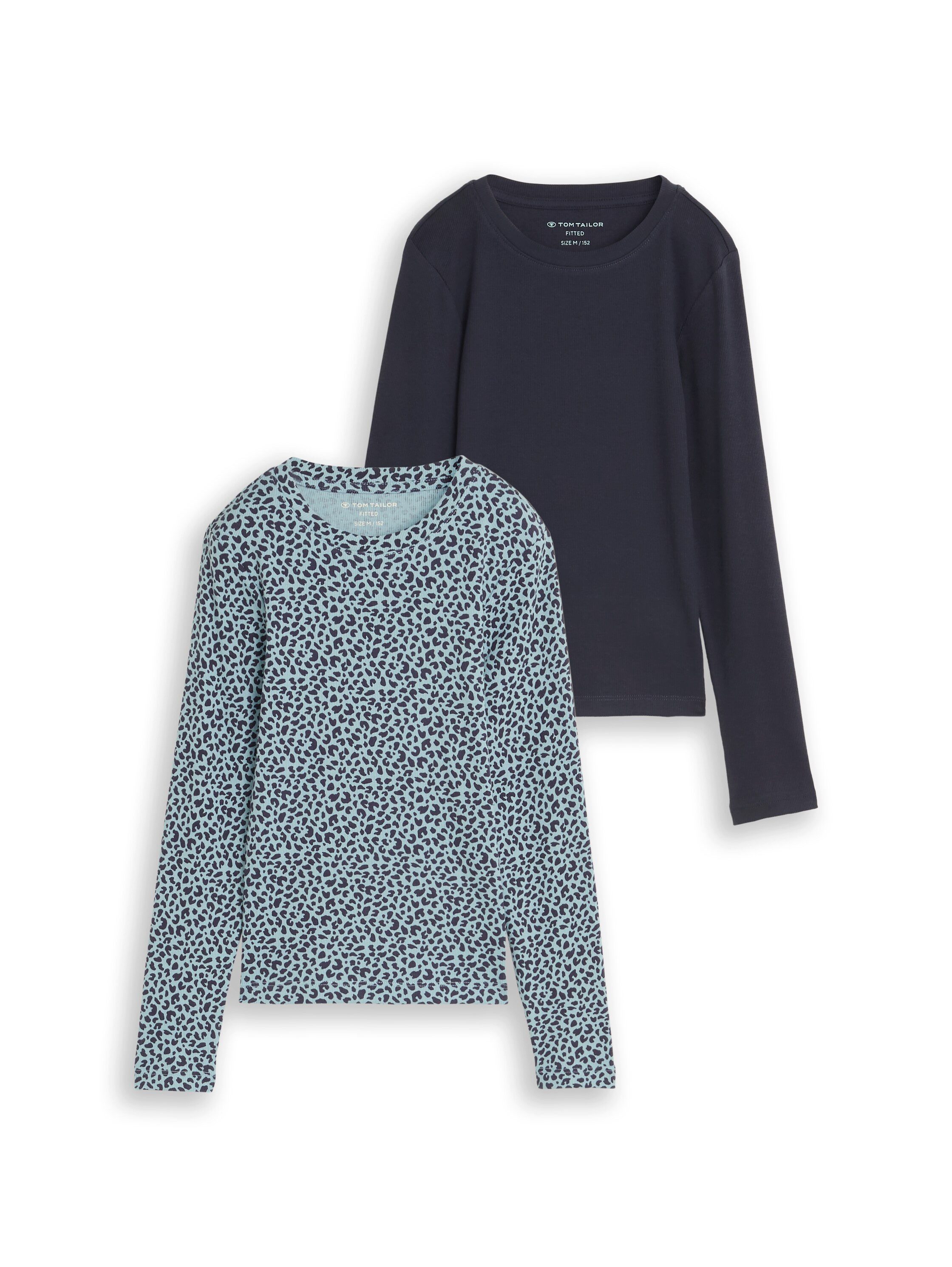 TOM TAILOR T-Shirt 2er Pack geringelt