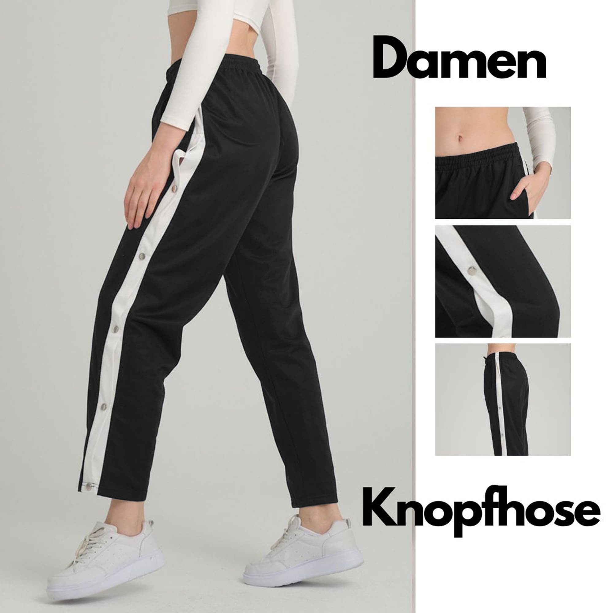 Kendindza Collection Jogginghose Knopfhose Jogginghose mit Druckknöpfen Spo günstig online kaufen