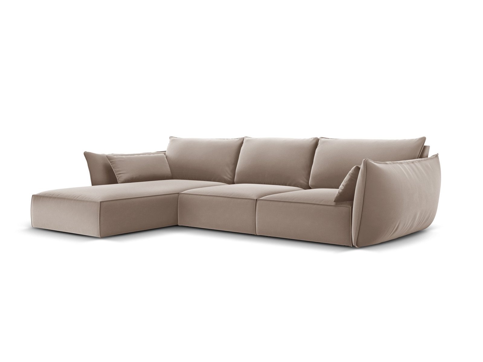 Micadoni Ecksofa Kaelle, 4-Sitzer günstig online kaufen