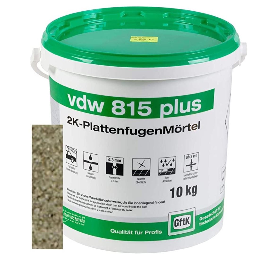 GftK Fugenmörtel VDW 815 plus 2K-Fugenmörtel Natur, 10 kg