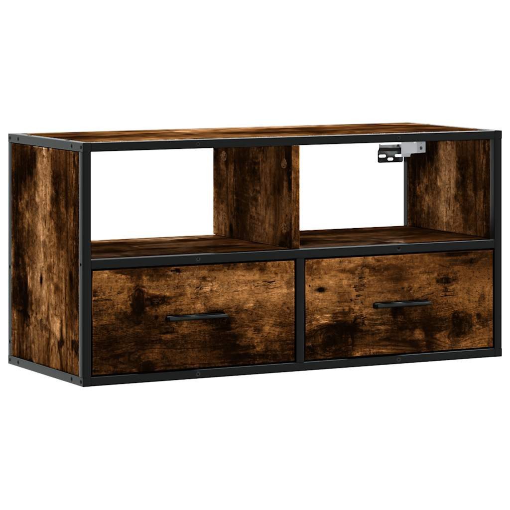 vidaXL TV-Schrank TV-Schrank Räuchereiche 80x31x39,5 cm günstig online kaufen