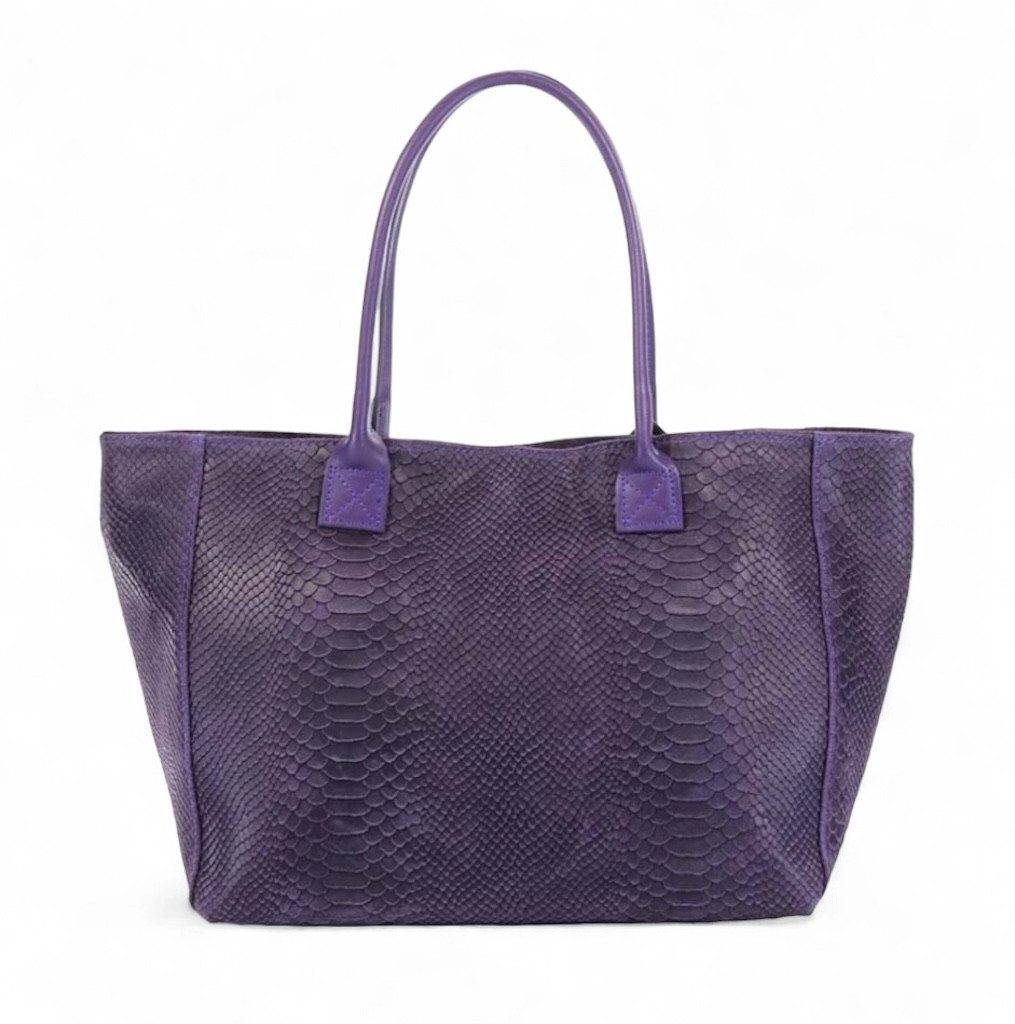 BZNA Schultertasche Linn Ladasha Snake Print Shopper Handtasche Ledertasche