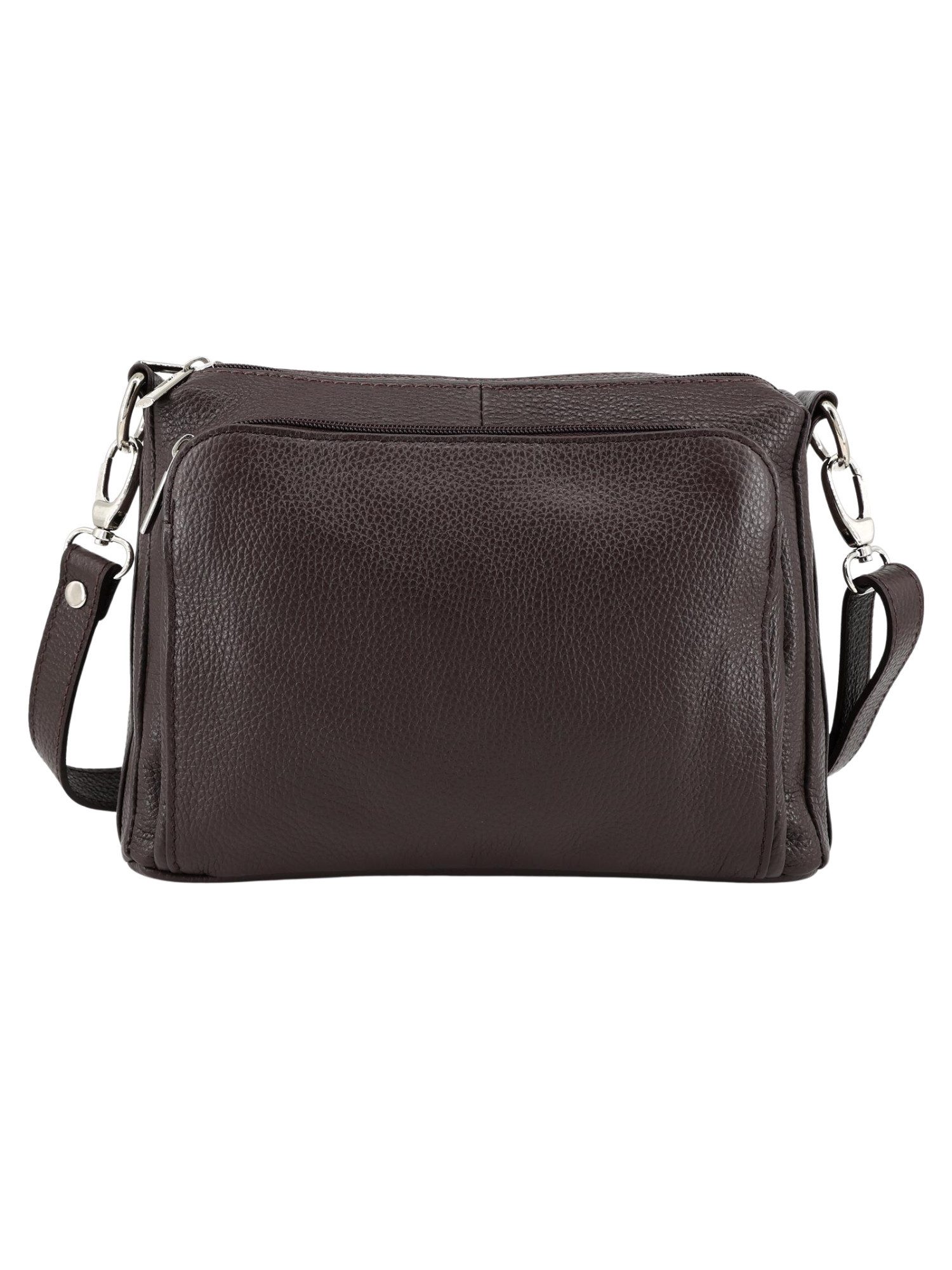 BRISE TASCHE Schultertasche Italienische Echtleder Schultertasche – Verstellbarer Ledergurt (2-teilig, Tasche mit Ledergurt, Optional mit zusätzlichem gemustertem Gurt), Echtes Leder, Handgefertigt in Italien, Austauschbare Gurte