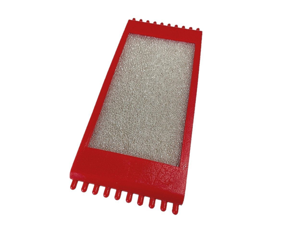Schaumstoff Anplast Vorfachschnur Wickelbrett Kork oder stabil, 8 Winder, Schaumstoff Kork mit / Sehr x17cm Rot Vorfachaufwickler