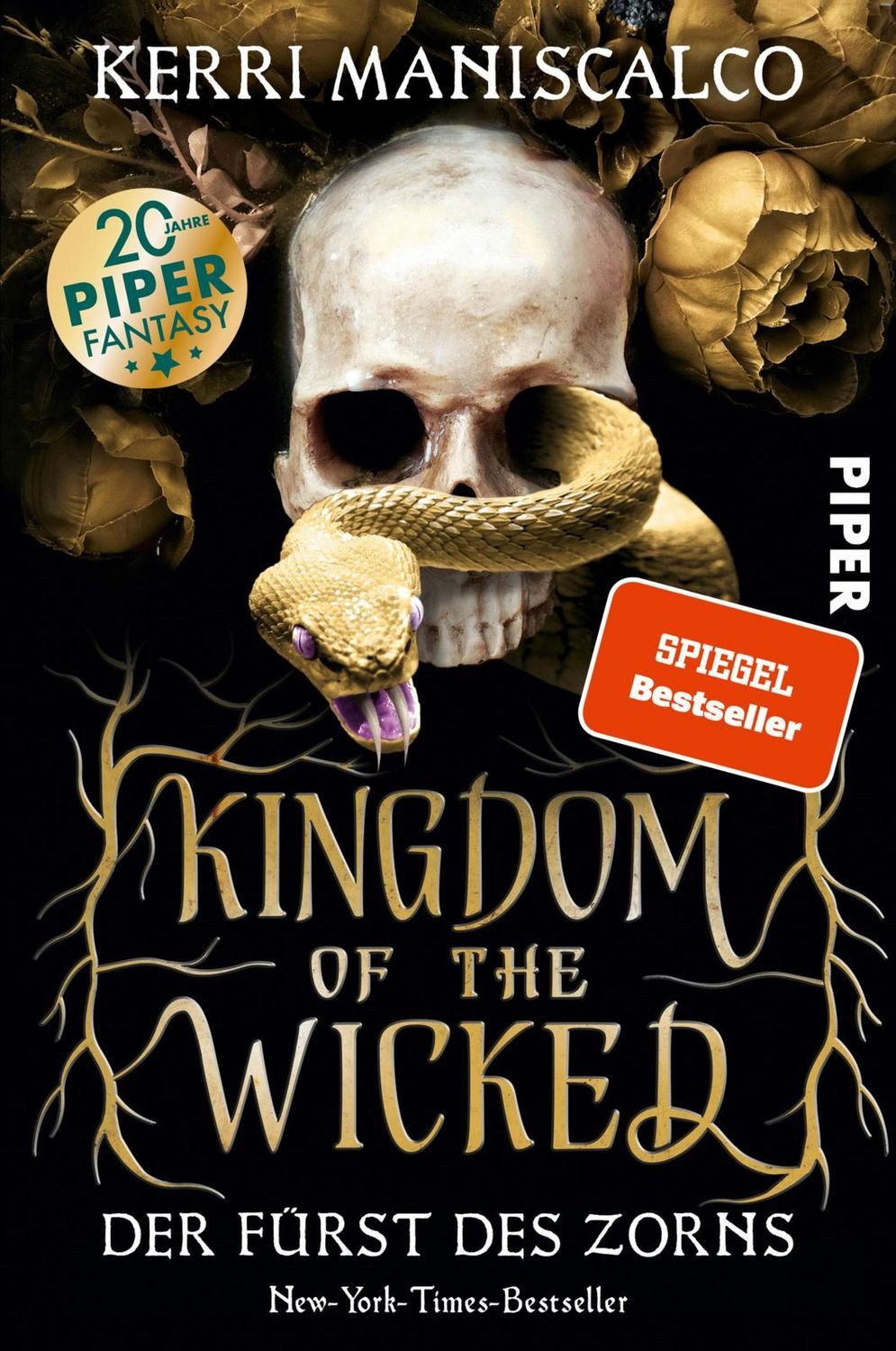 Kingdom of the Wicked – Der Fürst des Zorns / Kerri Maniscalco, Eine düster-romantische Enemies-to-Lovers-Geschichte, die man nicht aus der Hand legen kann