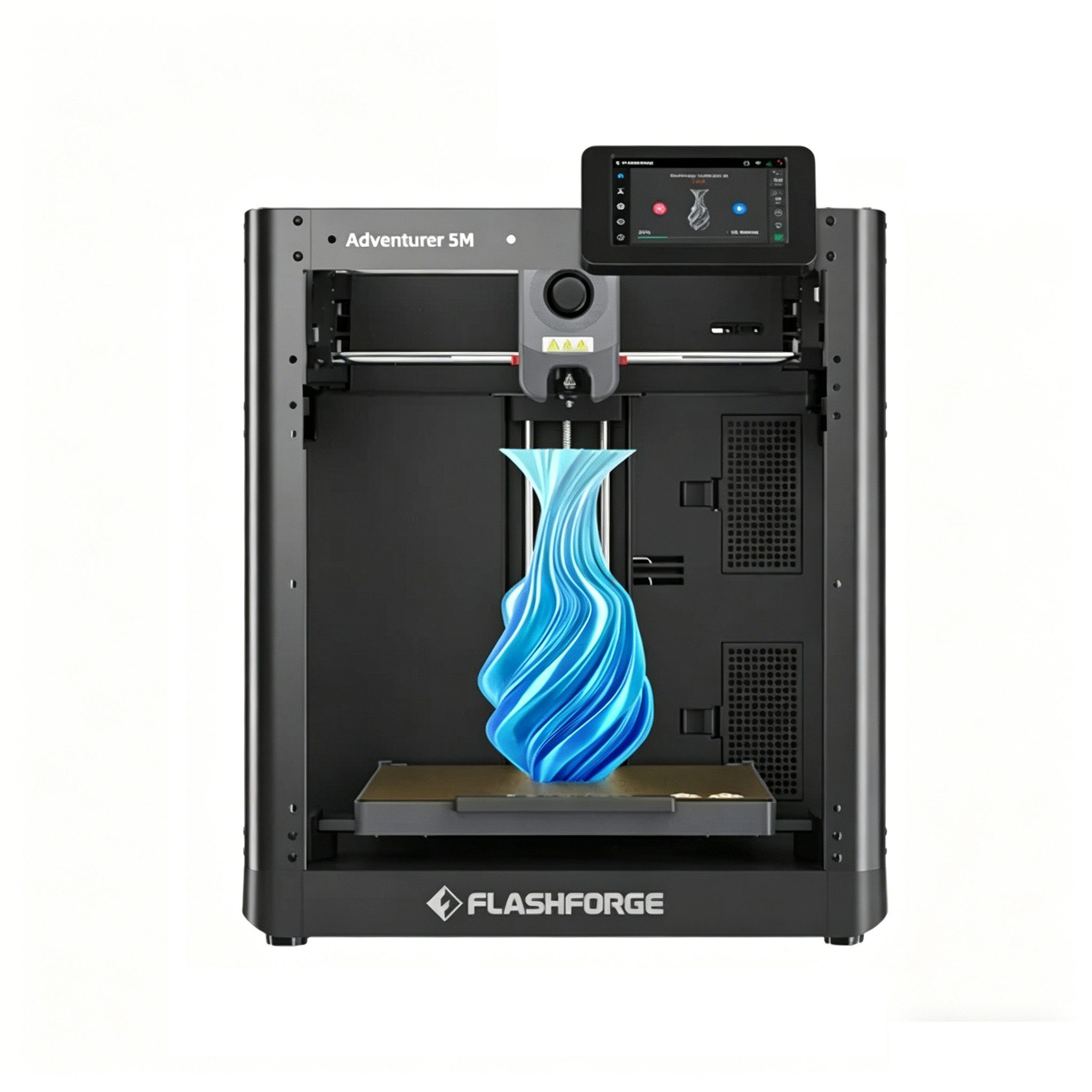 Flashforge 3D-Drucker Adventurer 5M 3D Drucker mit WLAN, PEI-Platte, Direktantrieb, Schneller FDM 3D Drucker 220×220×220 mm